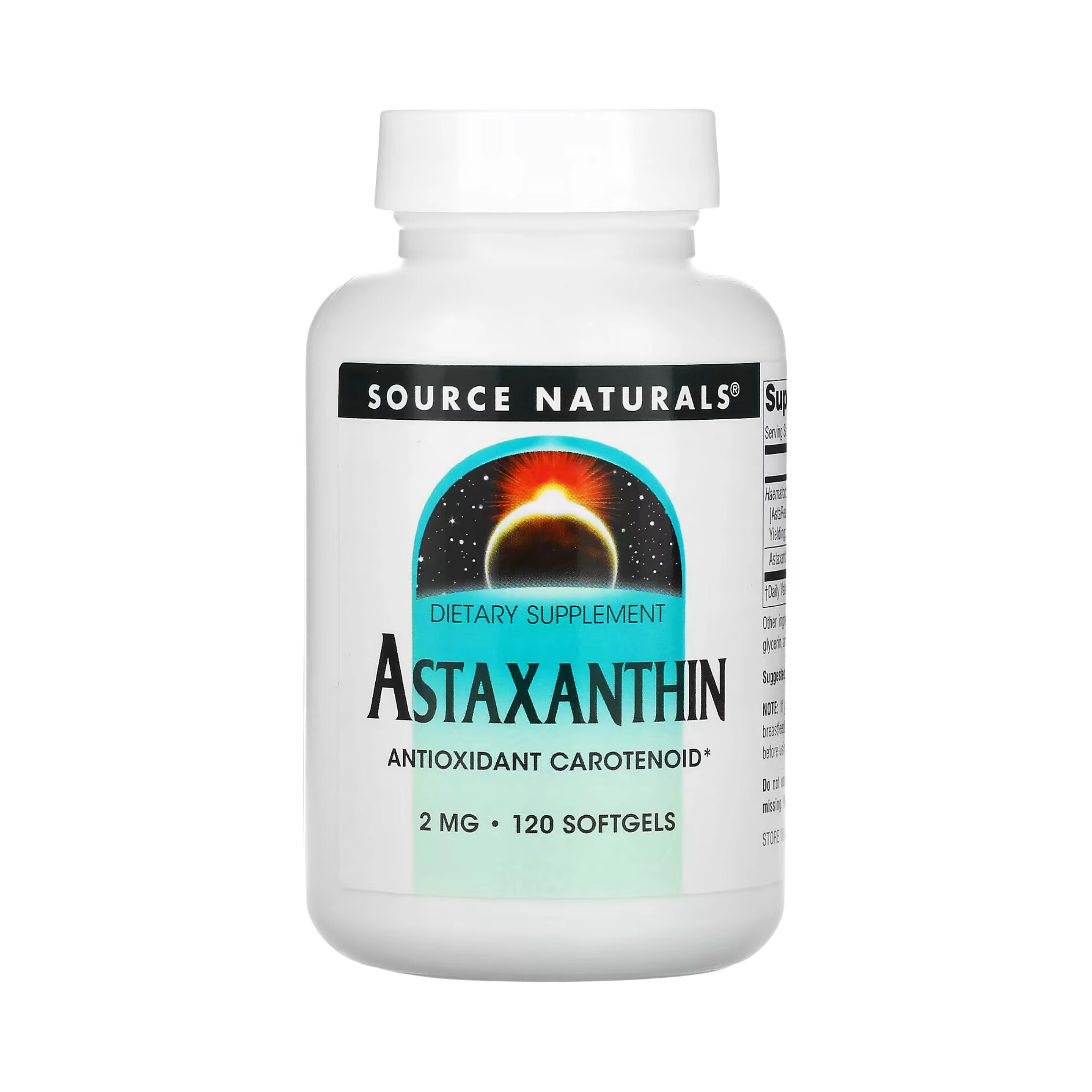 Source Naturals, Astaxanthin, 2 Mg, 120 Softgels