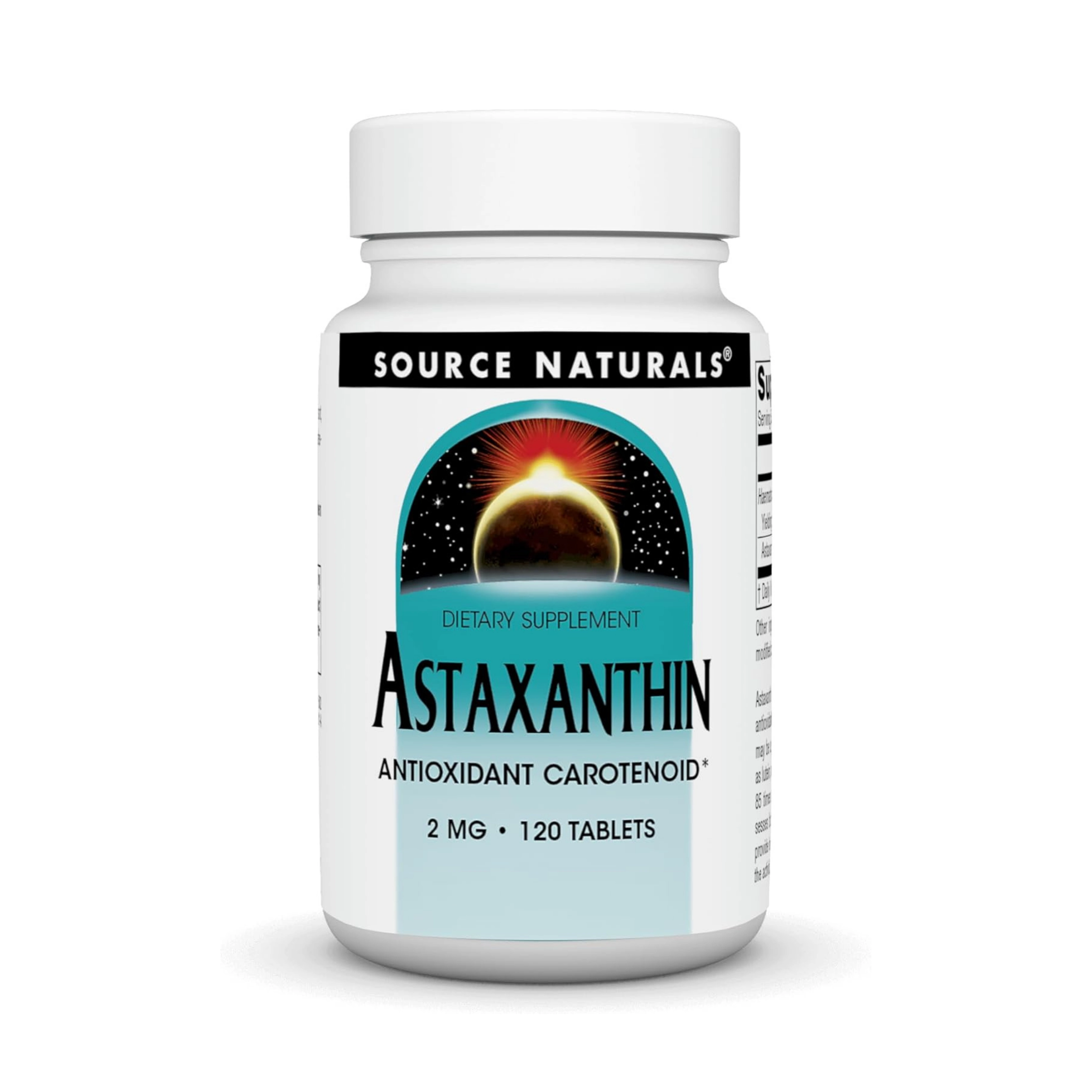 Source Naturals, Astaxanthin, 2 Mg, 120 Tablets