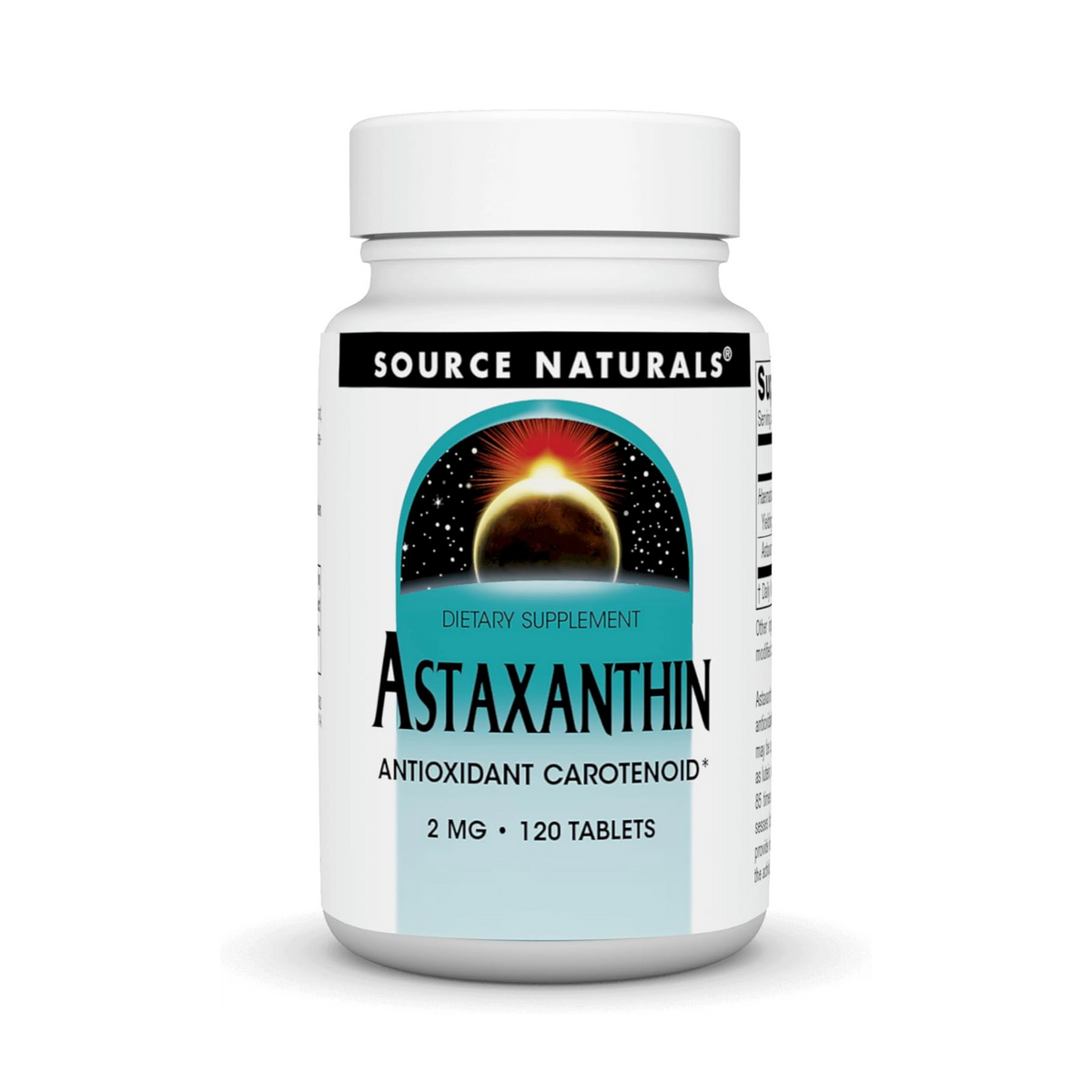 Source Naturals, Astaxanthin, 2 Mg, 120 Tablets