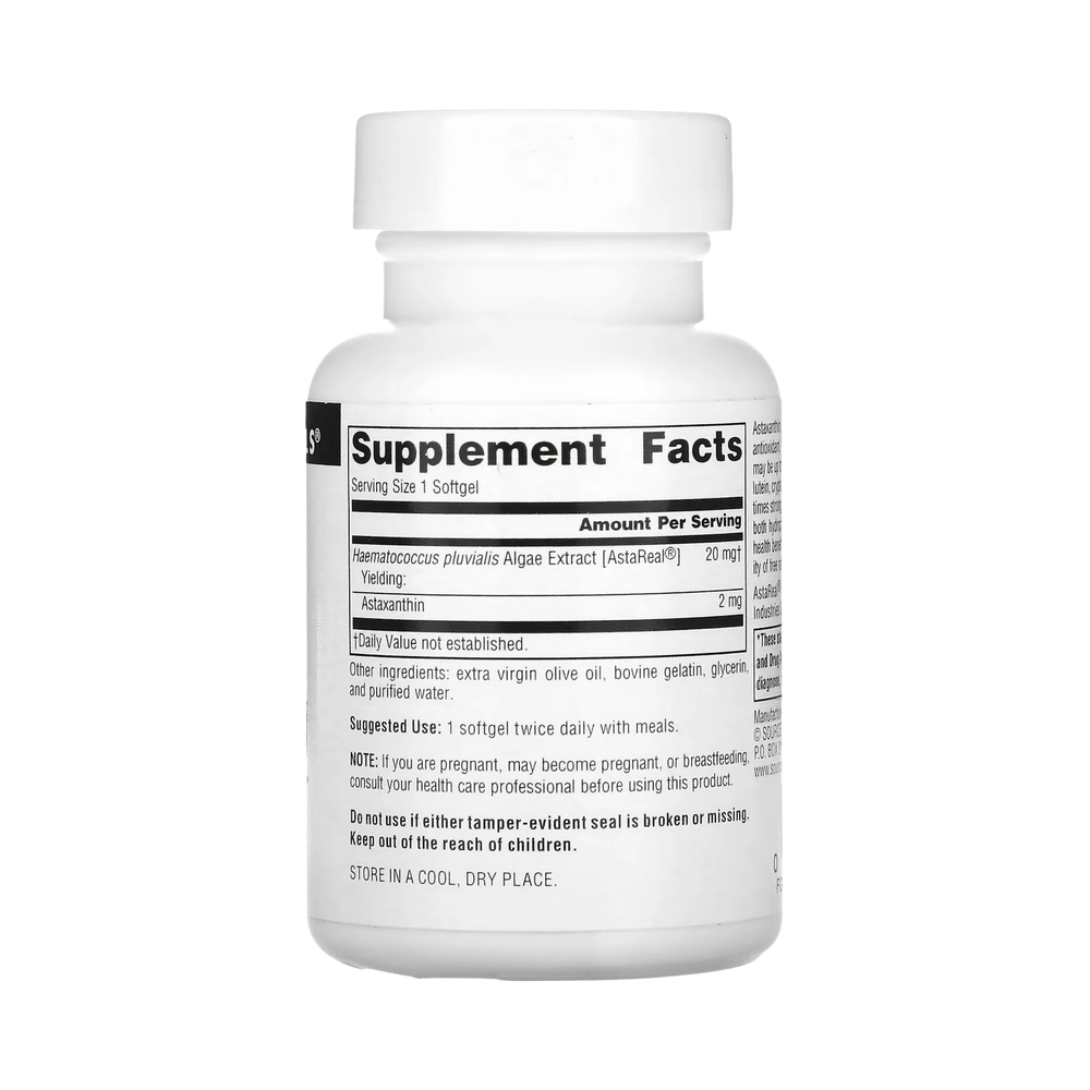 Source Naturals, Astaxanthin, 2 Mg, 30 Softgels
