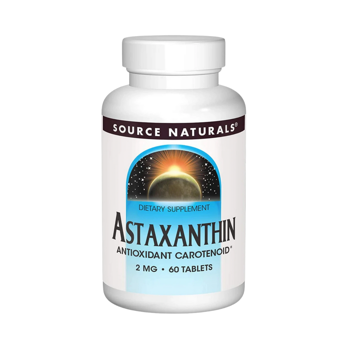 Source Naturals, Astaxanthin, 2 Mg, 60 Tablets