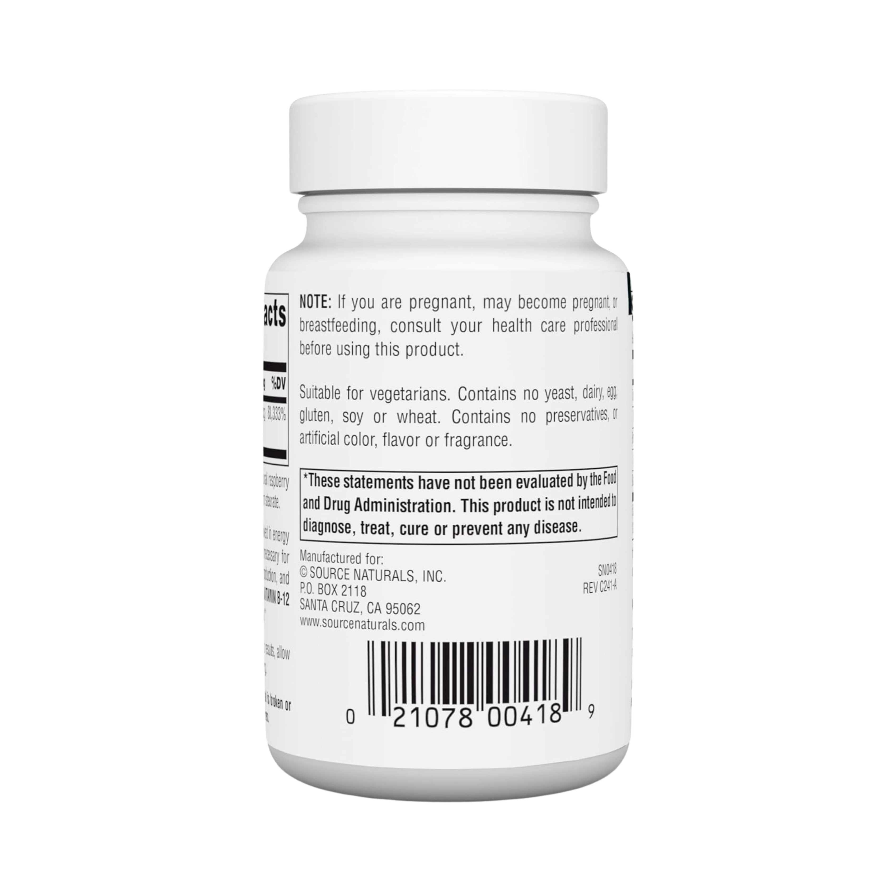 Source Naturals, B-12, 2000 Mcg, 100 Lozenge