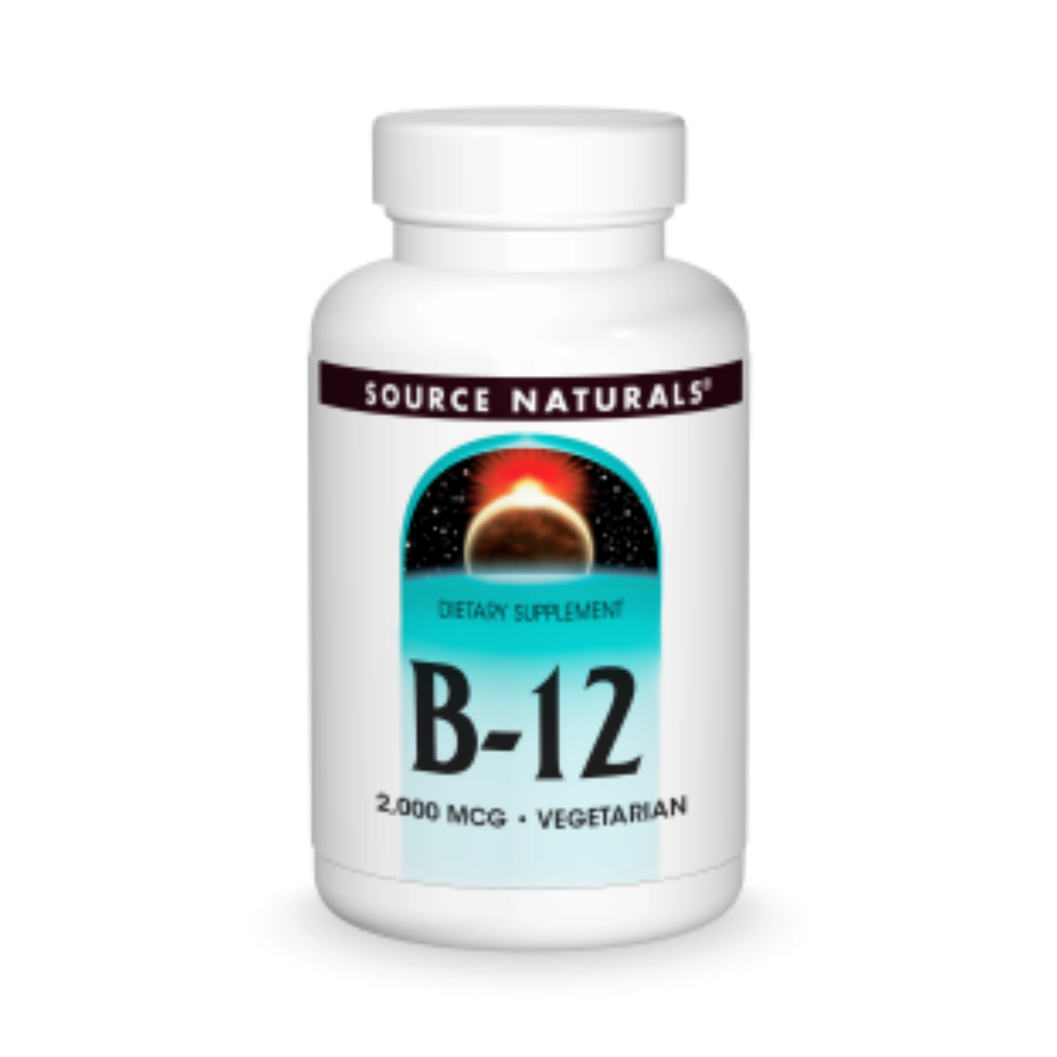Source Naturals, B-12, 2000 Mcg, 200 Lozenge