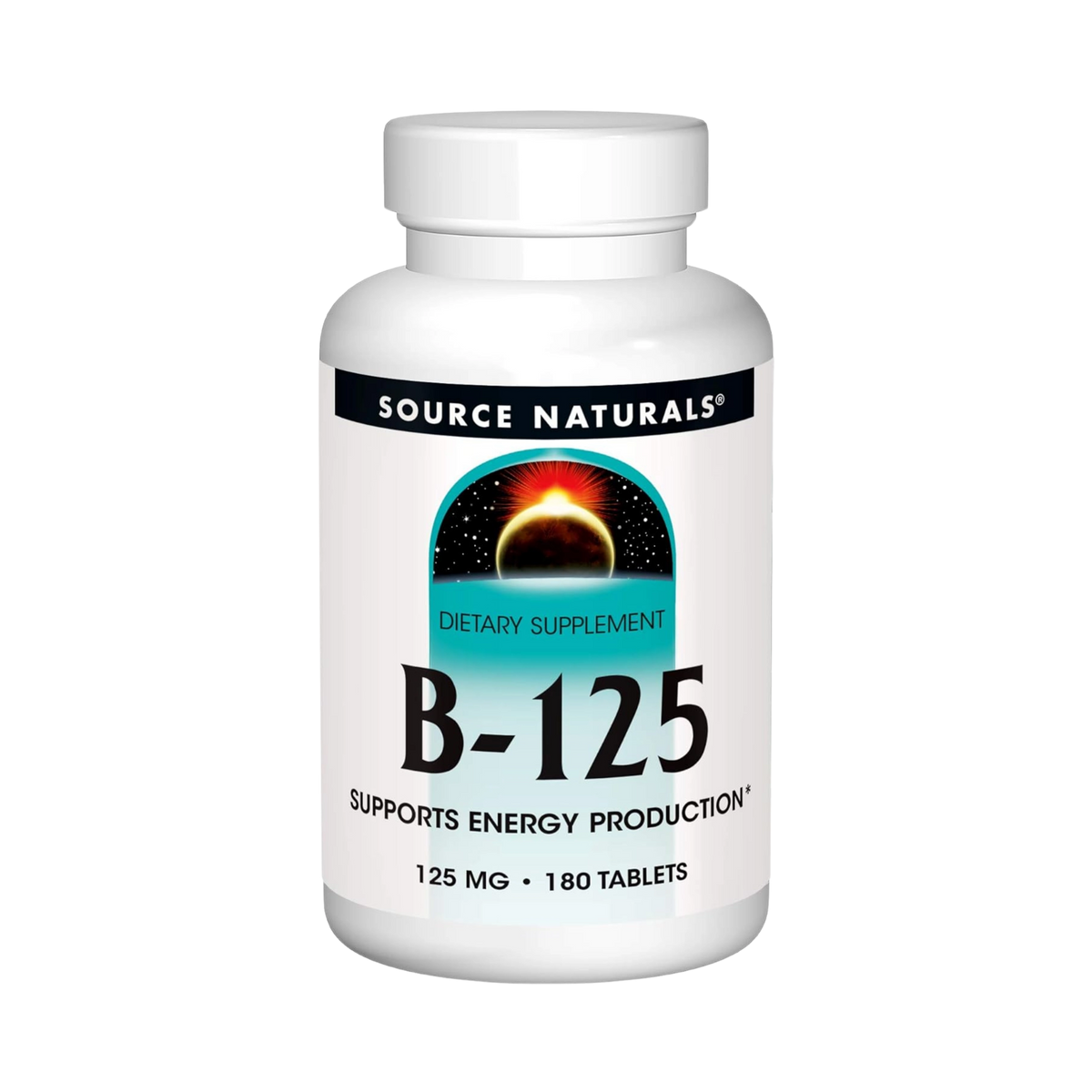 Source Naturals, B-125, 125 Mg, 180 Tablets