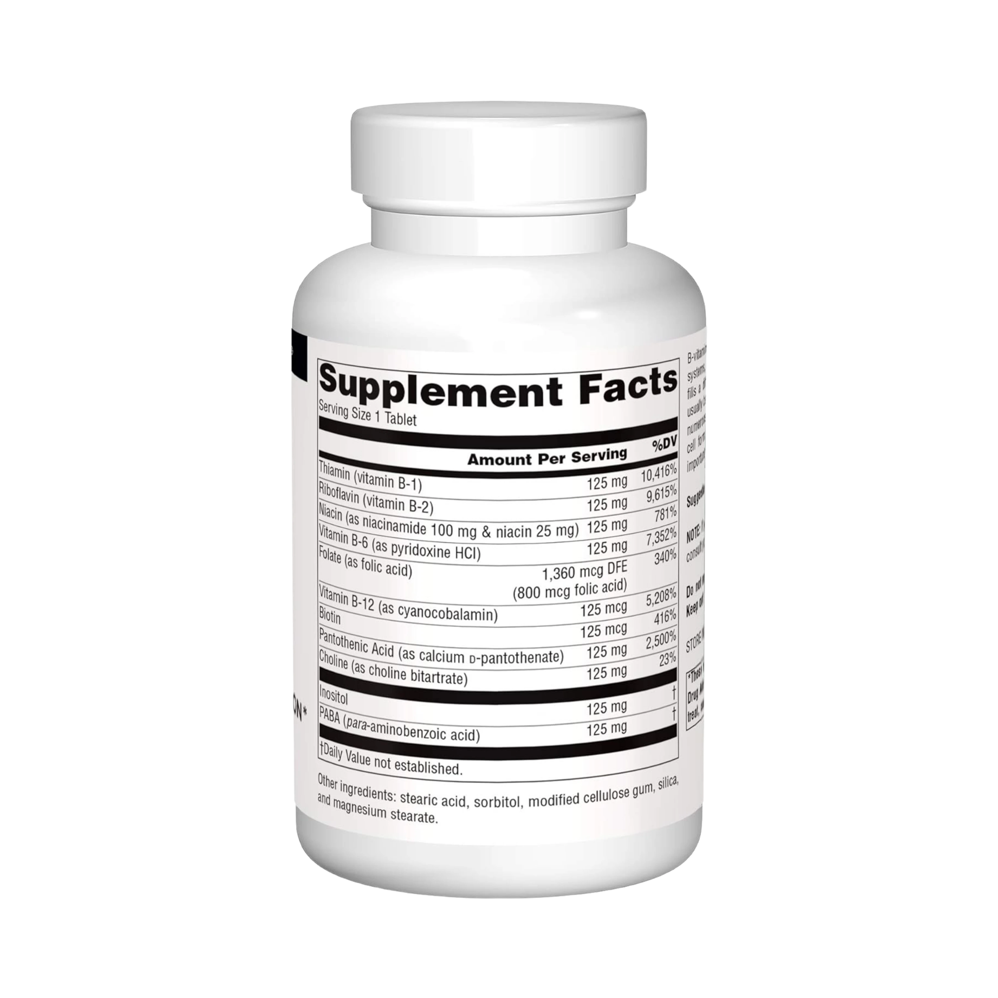 Source Naturals, B-125, 125 Mg, 180 Tablets