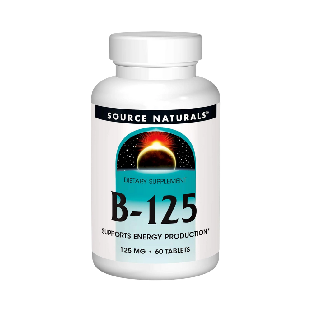 Source Naturals, B-125, 125 Mg, 60 Tablets