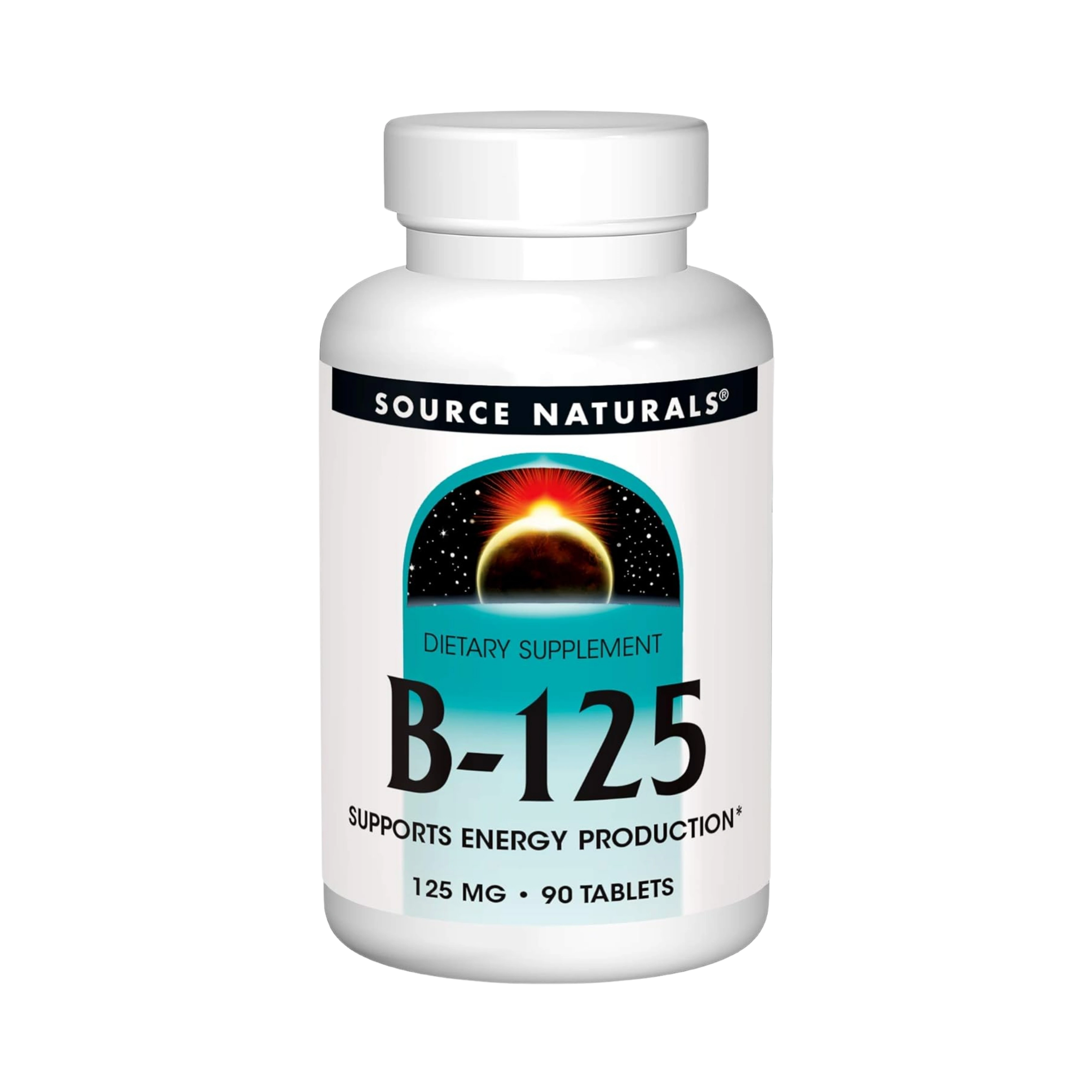 Source Naturals, B-125, 125 Mg, 90 Tablets