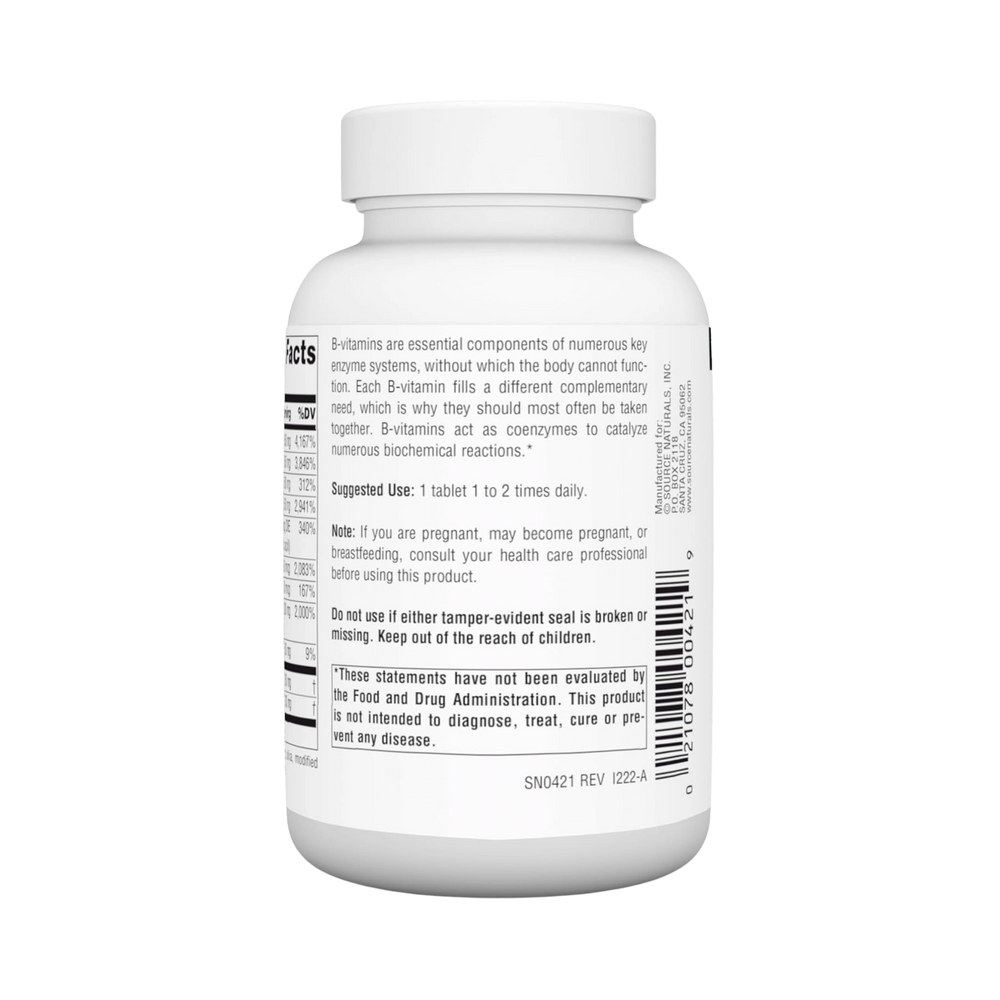 Source Naturals, B-50 Complex, 50 Mg, 100 Tablets