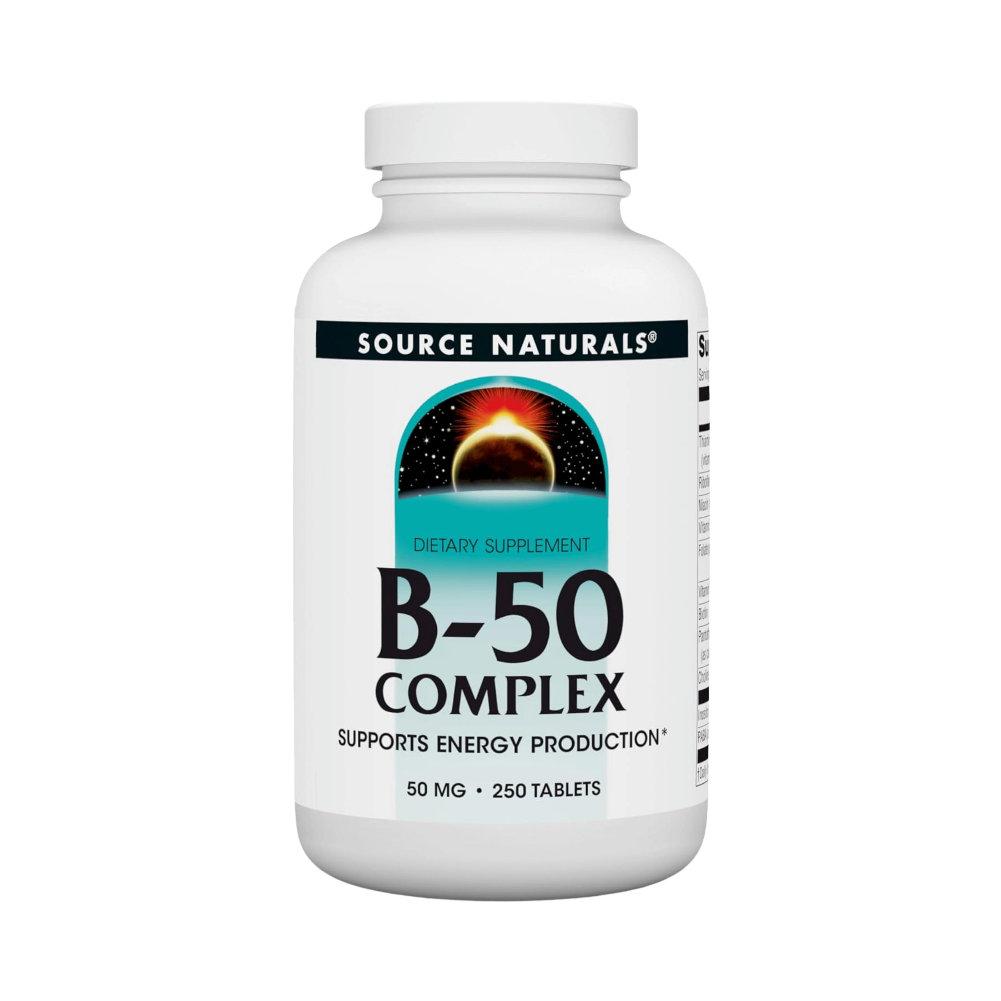 Source Naturals, B-50 Complex, 50 Mg, 250 Tablets