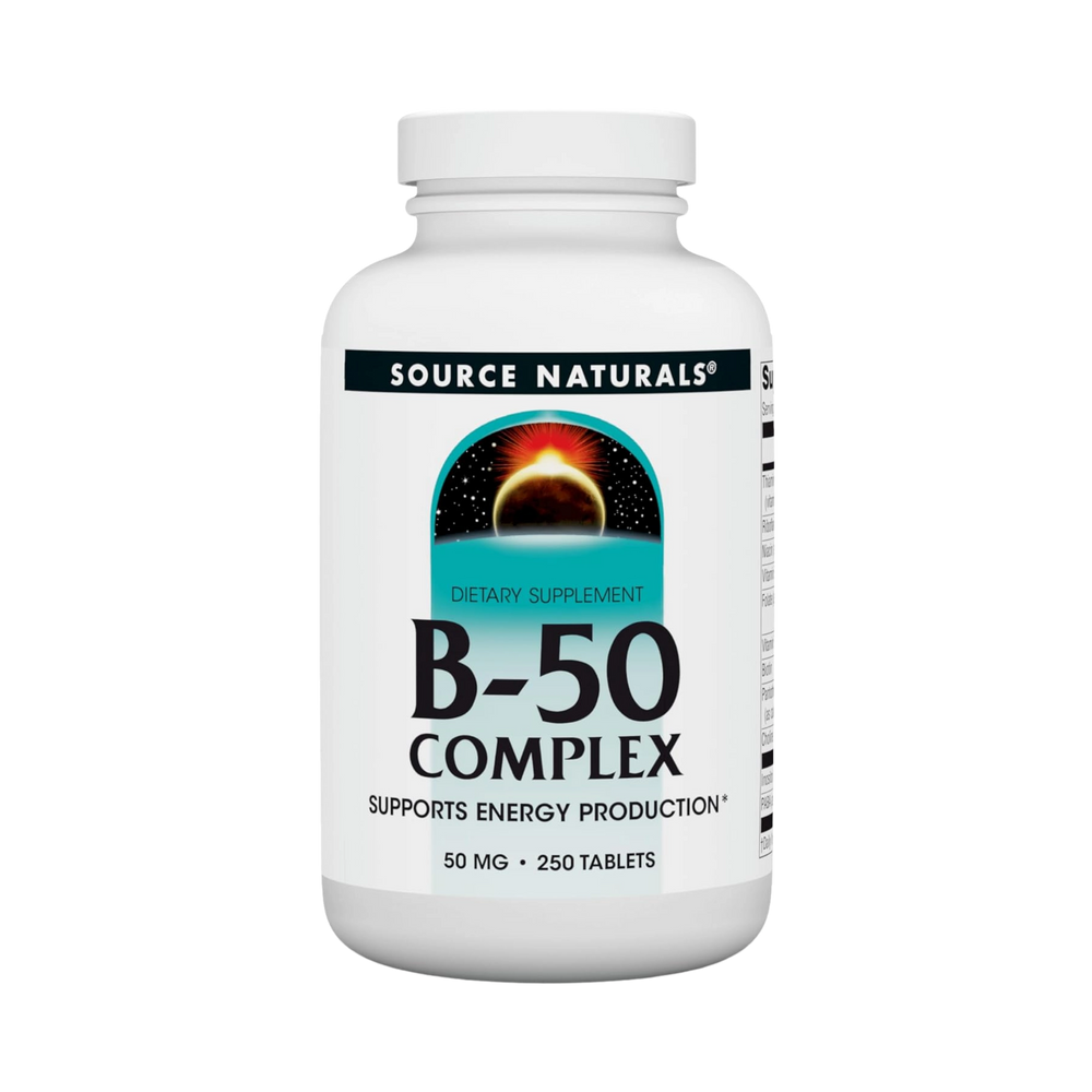 Source Naturals, B-50 Complex, 50 Mg, 250 Tablets