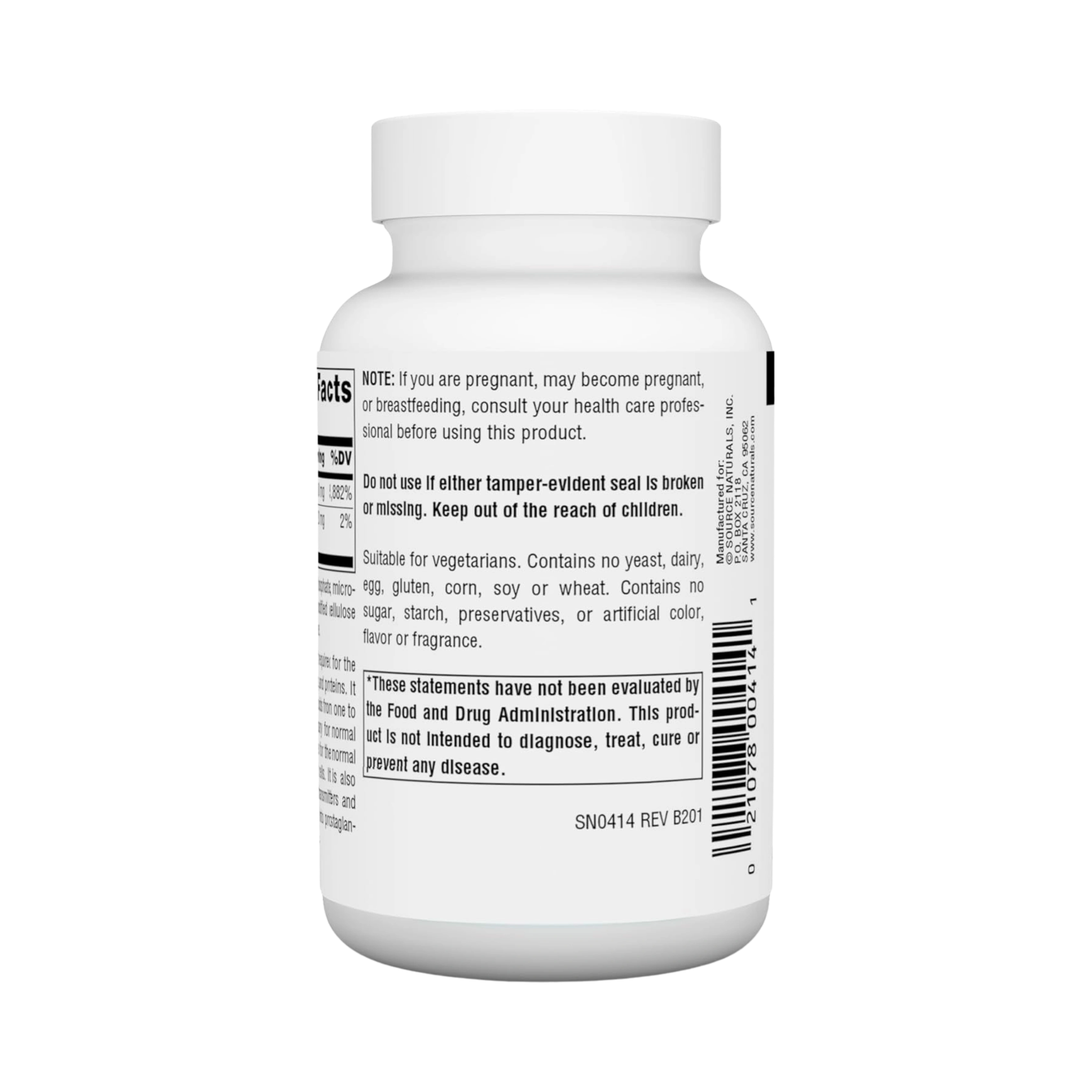 Source Naturals, B-6, 100 Mg, 250 Tablets