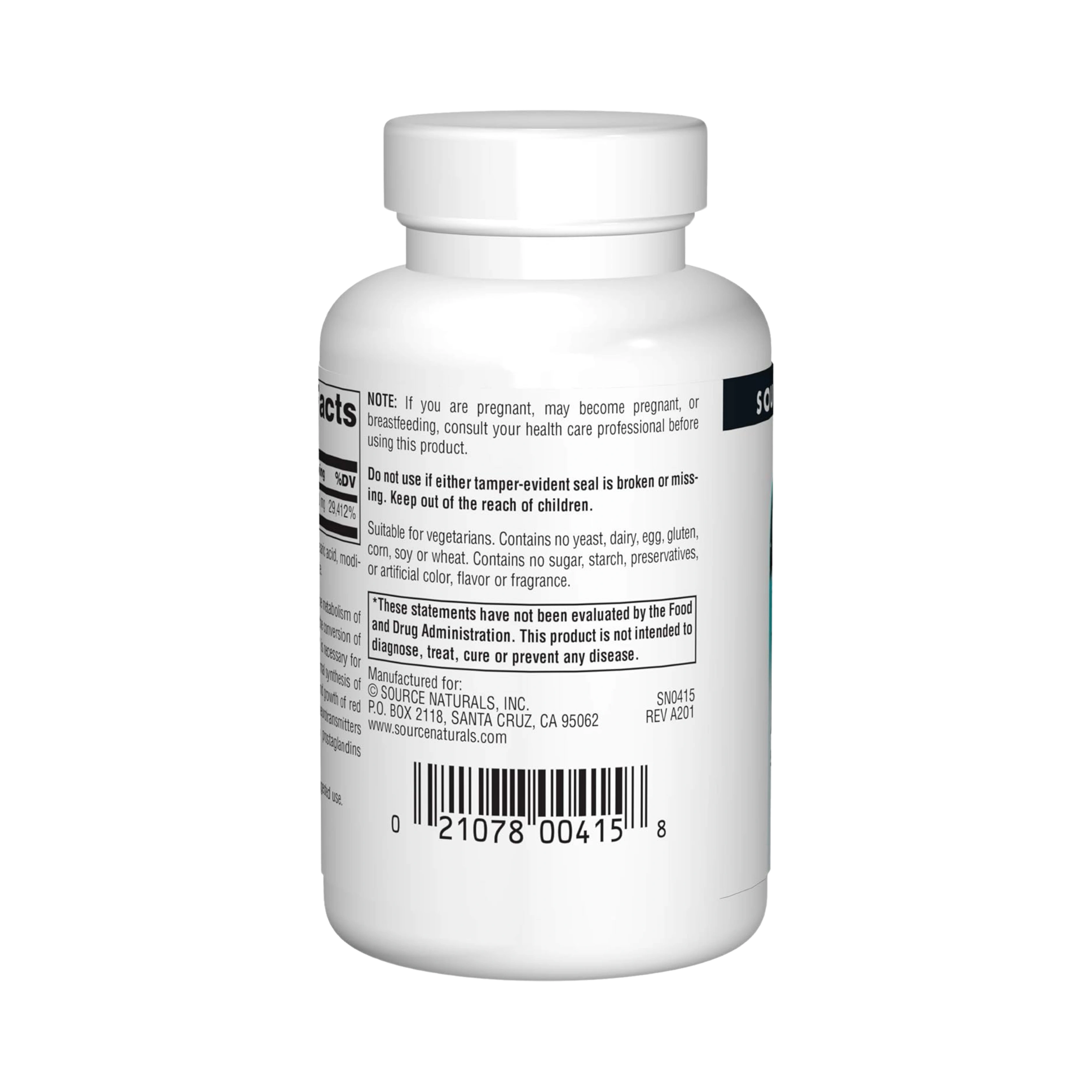 Source Naturals, B-6, 500 Mg, 50 Tablets