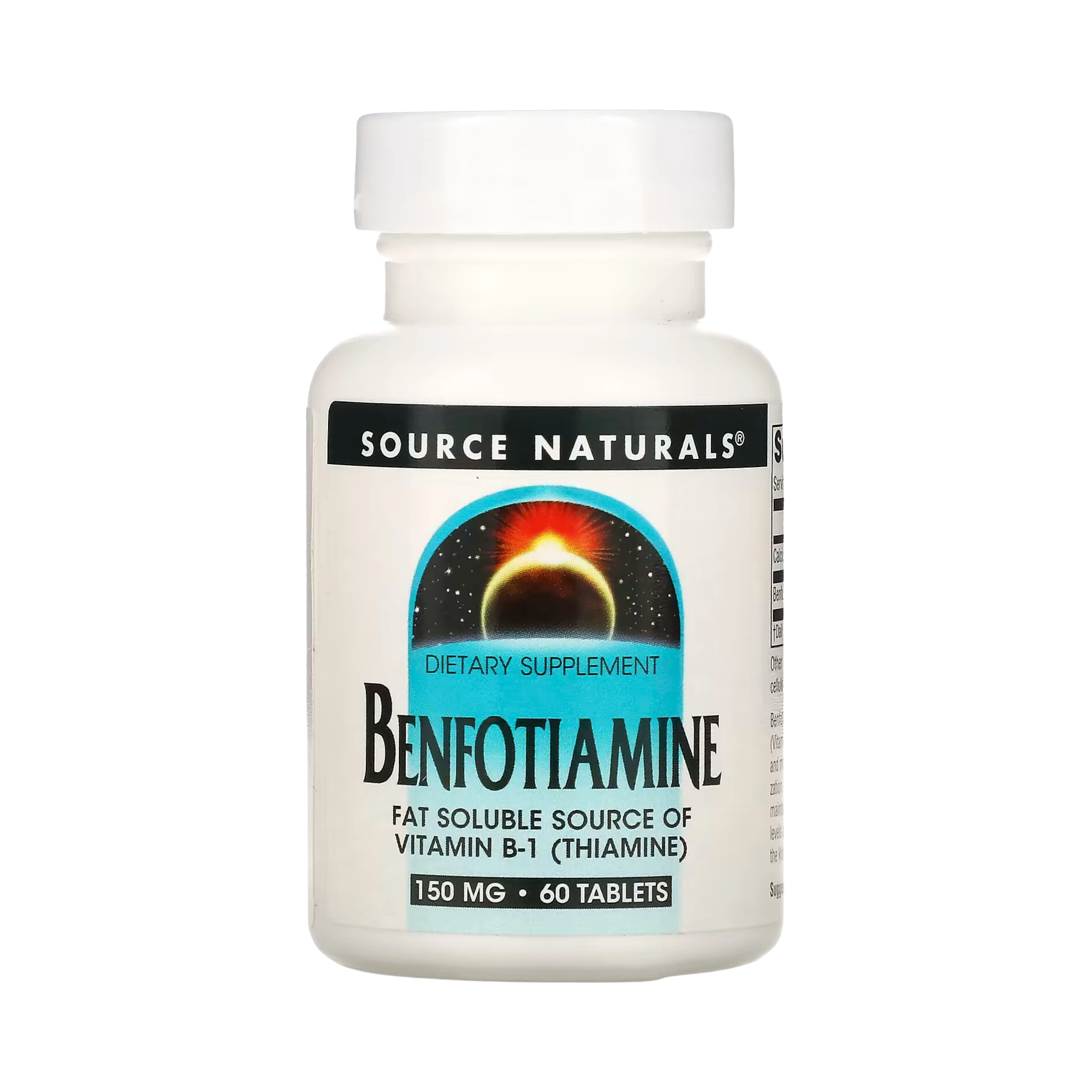 Source Naturals, Benfotiamine, 150 Mg, 60 Tablets