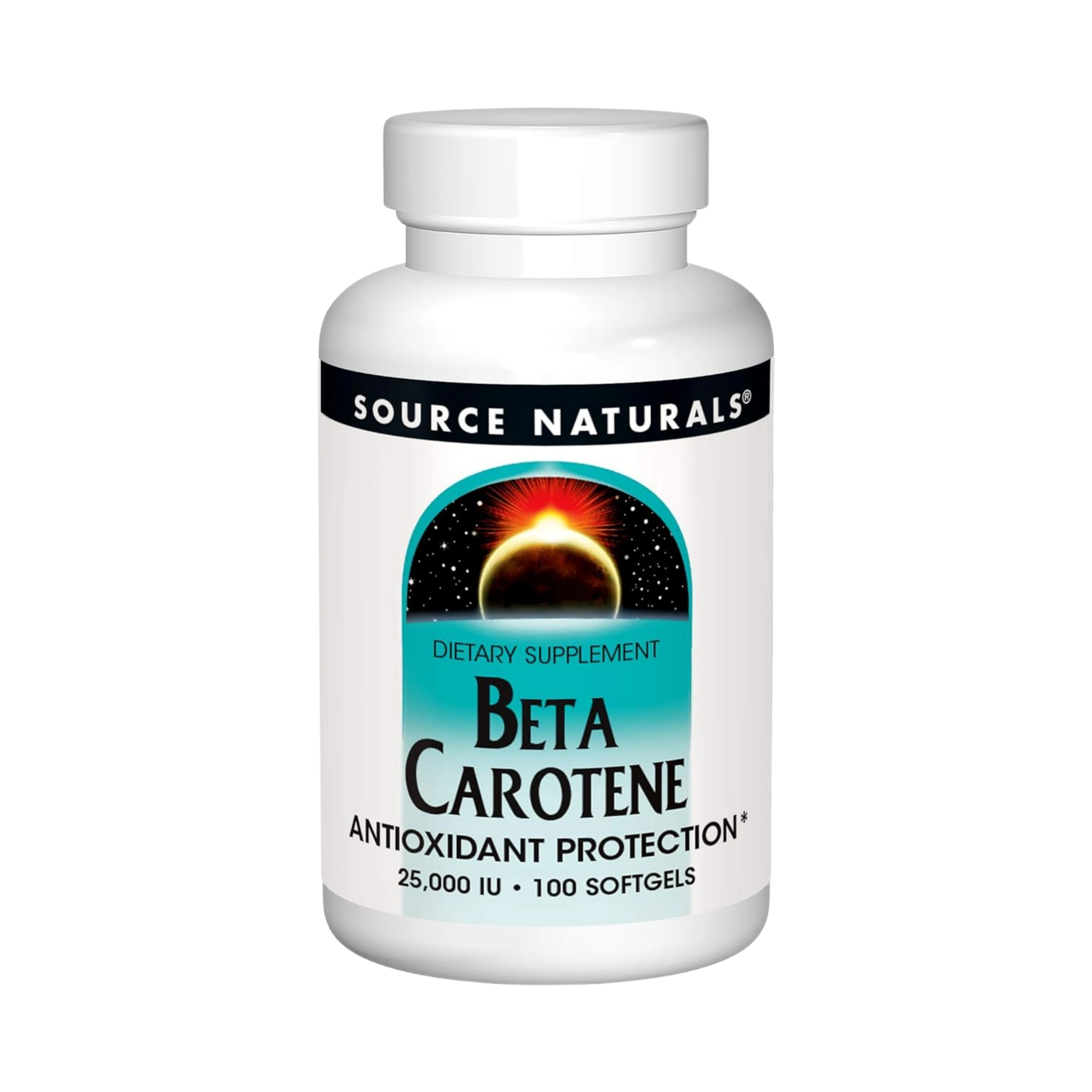 Source Naturals, Beta Carotene, 25000 IU, 100 Softgels