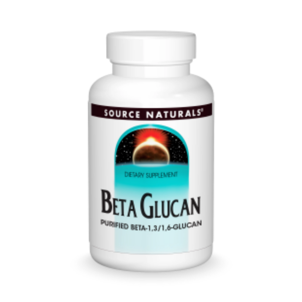 Source Naturals, Beta-Glucan, 100mg, 30 Capsules