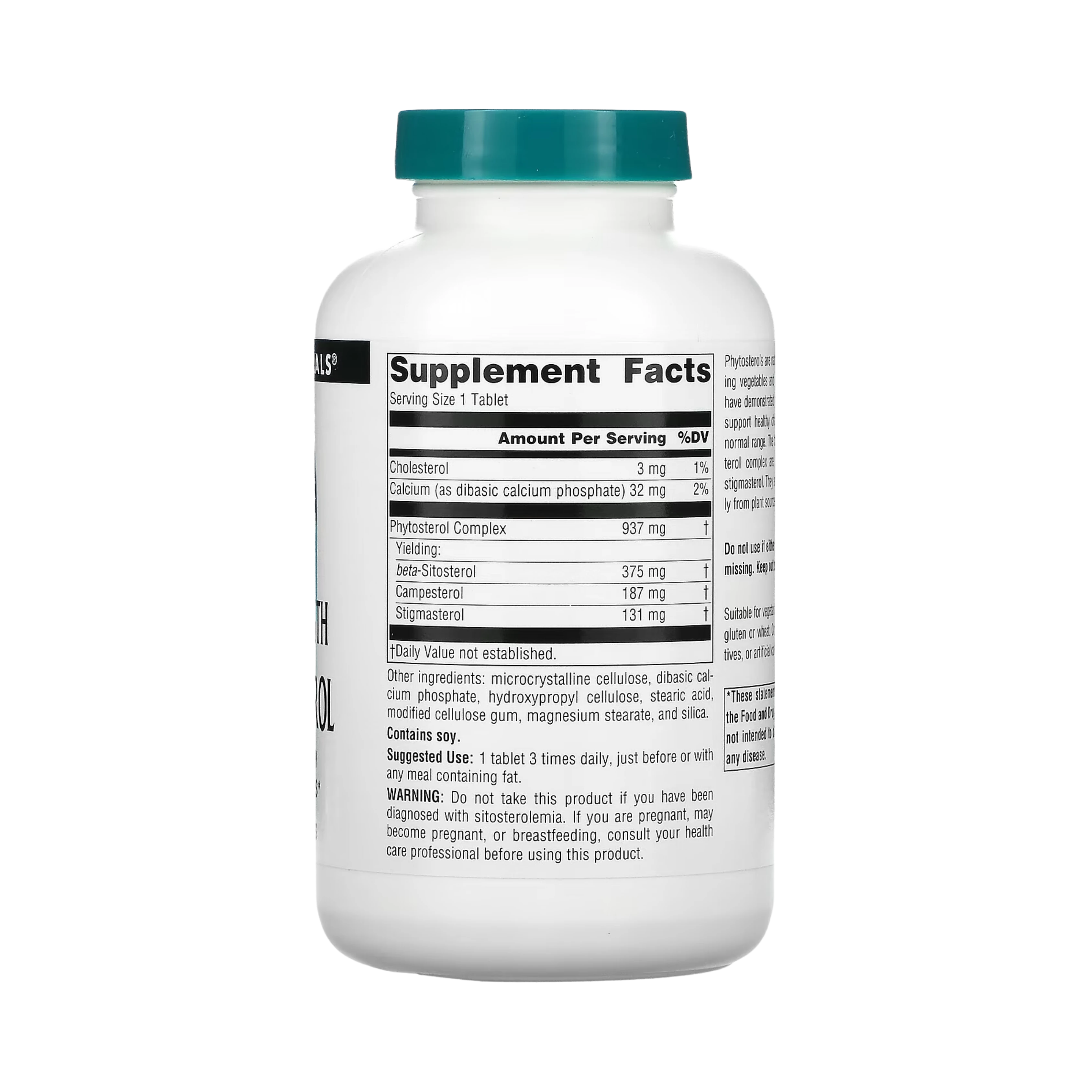 Source Naturals, Beta Sitosterol, Mega Strength, 375 Mg, 240 Tablets