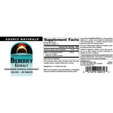 Source Naturals, Bilberry Extract, 100 Mg, 30 Tablets