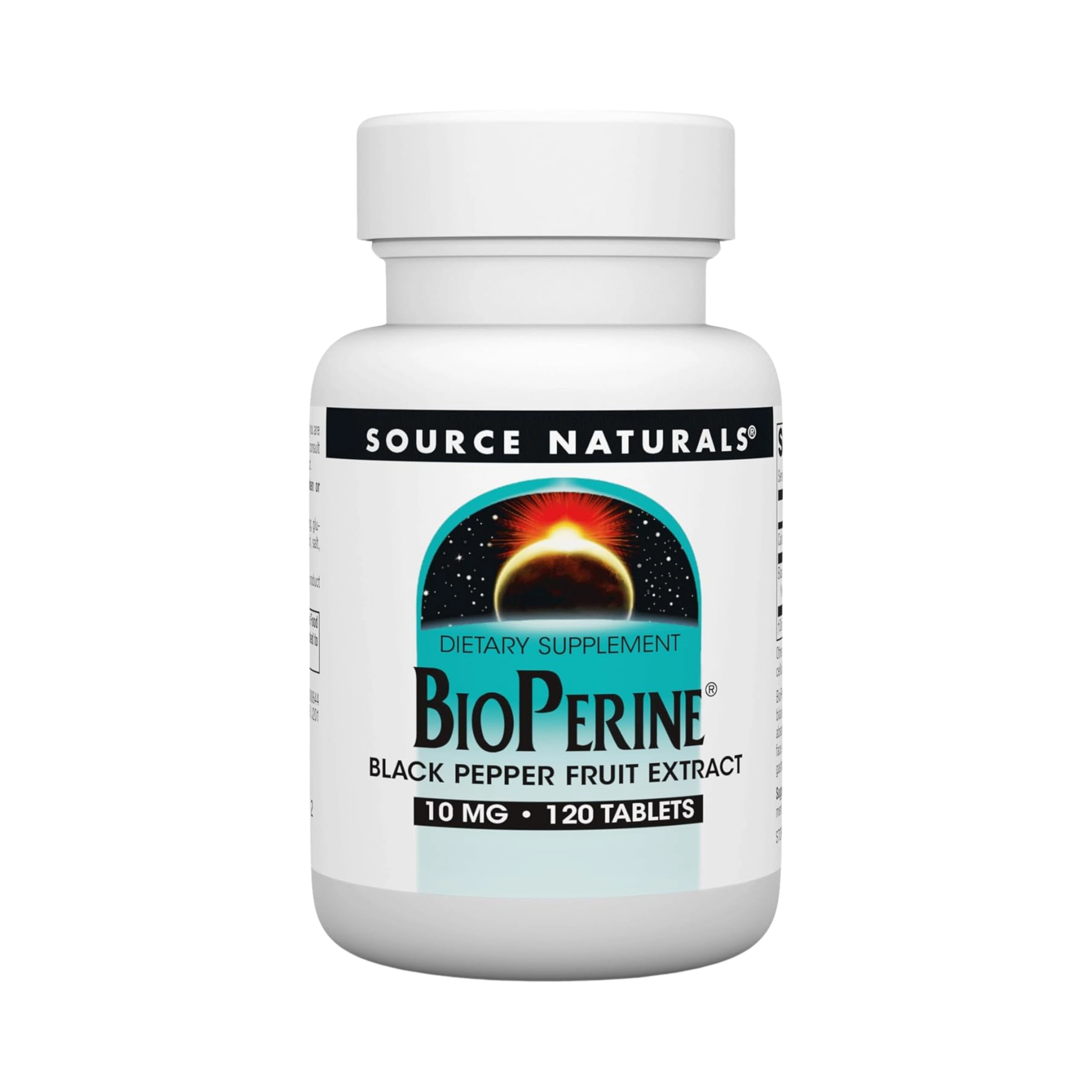 Source Naturals, BioPerine, 10 Mg, 120 Tablets