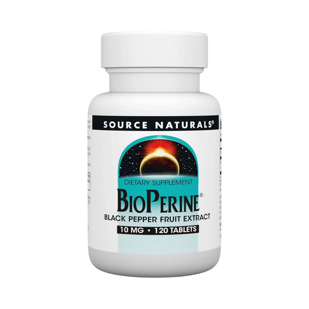 Source Naturals, BioPerine, 10 Mg, 120 Tablets
