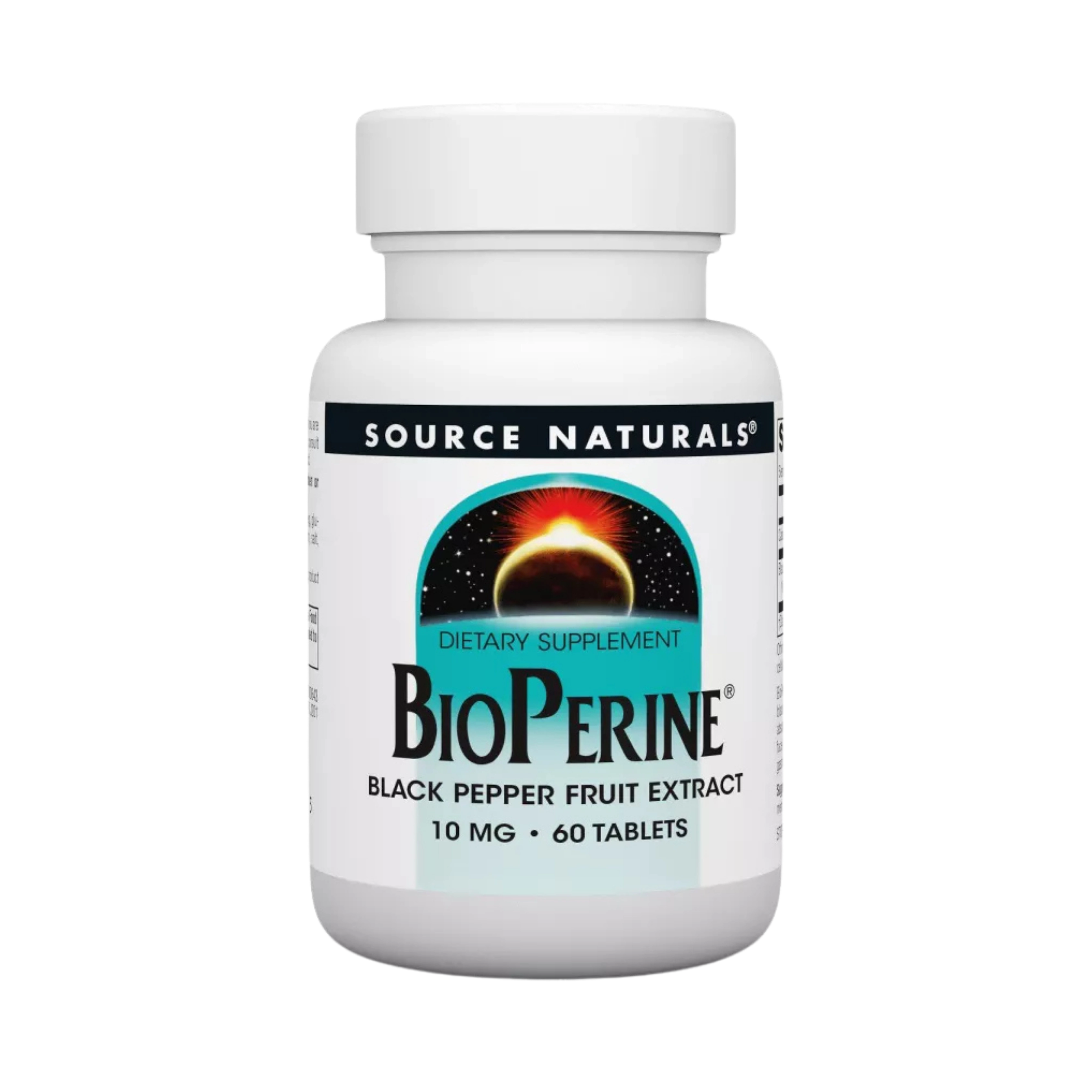 Source Naturals, BioPerine, 10 Mg, 60 Tablets