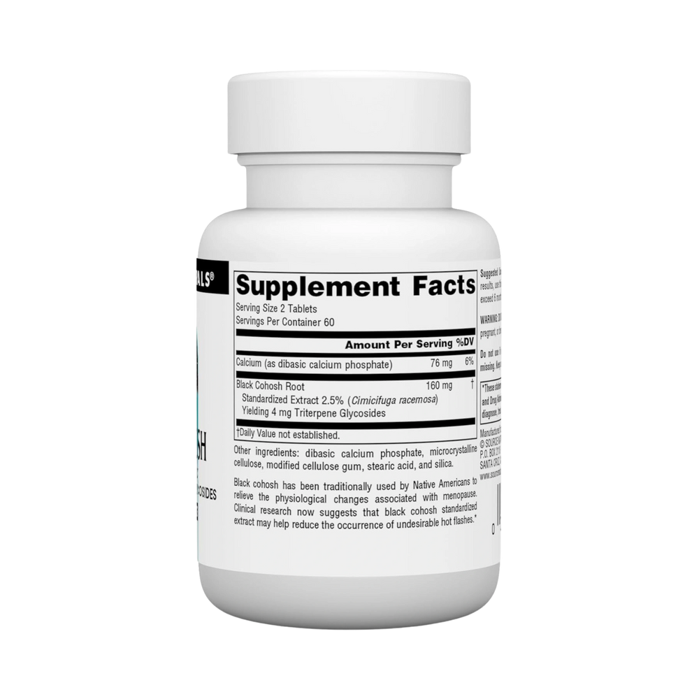 Source Naturals, Black Cohosh, 80 Mg, 120 Tablets