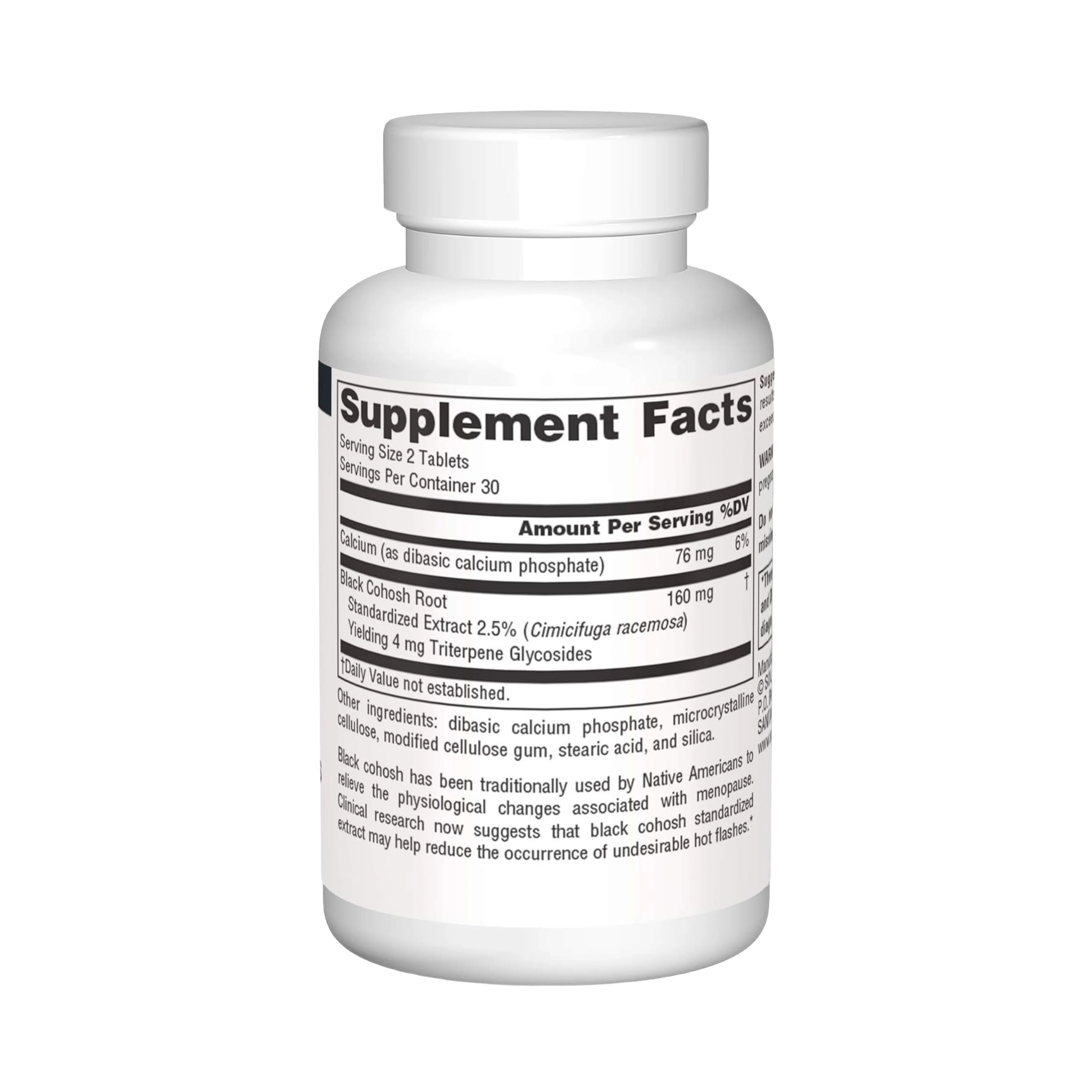 Source Naturals, Black Cohosh, 80 Mg, 60 Tablets