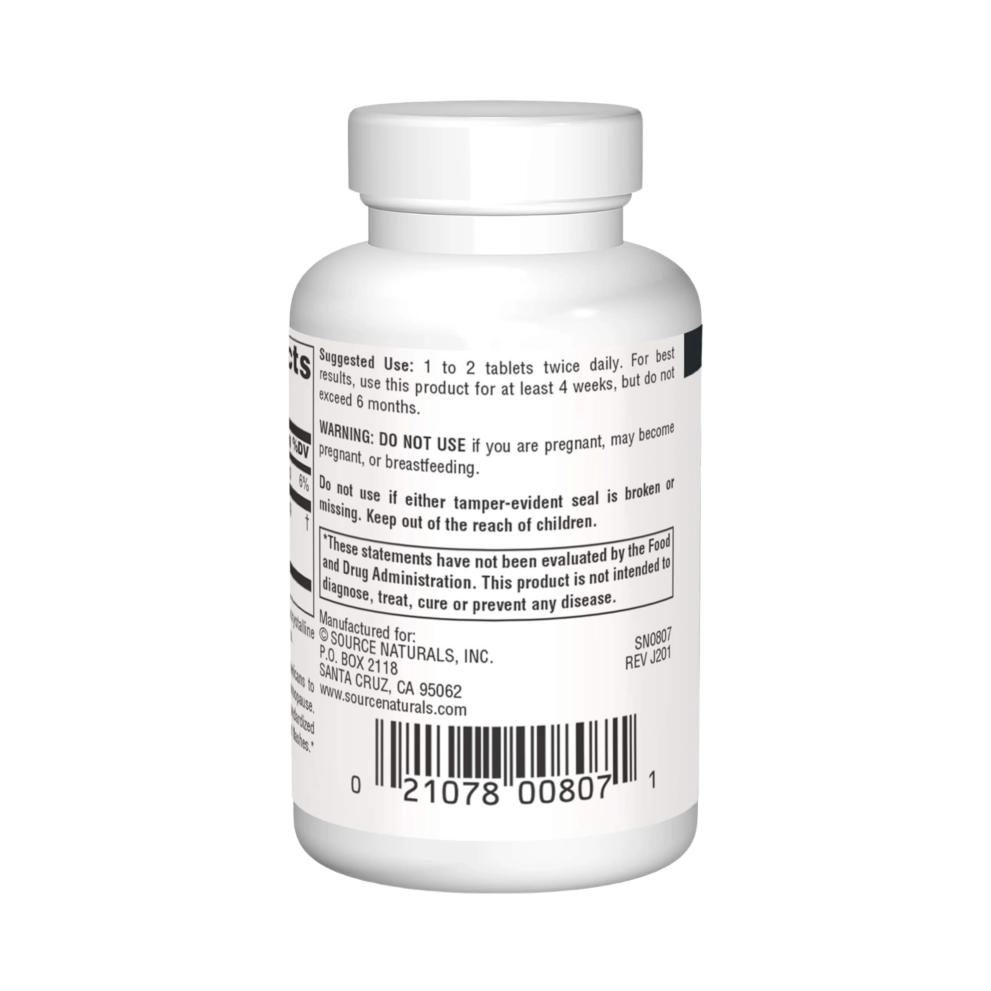 Source Naturals, Black Cohosh, 80 Mg, 60 Tablets