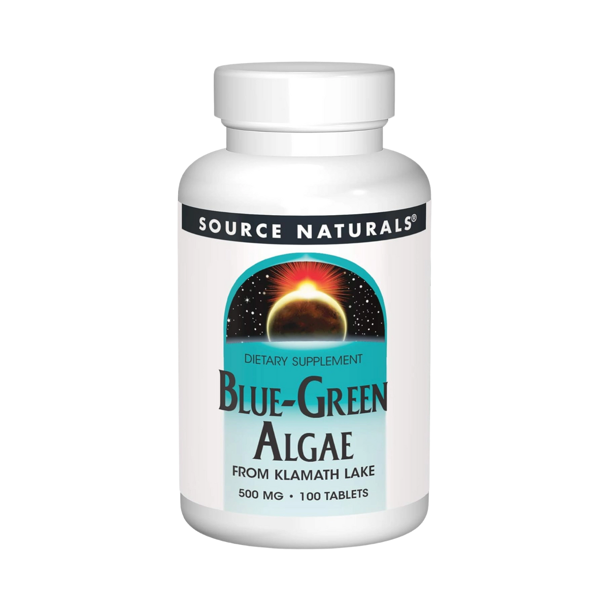 Source Naturals, Blue-Green Algae, 500 Mg, 100 Tablets