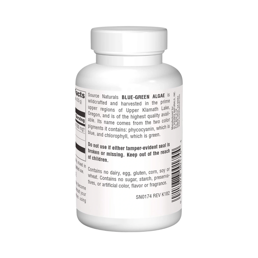 Source Naturals, Blue-Green Algae, Powder, 4 Oz