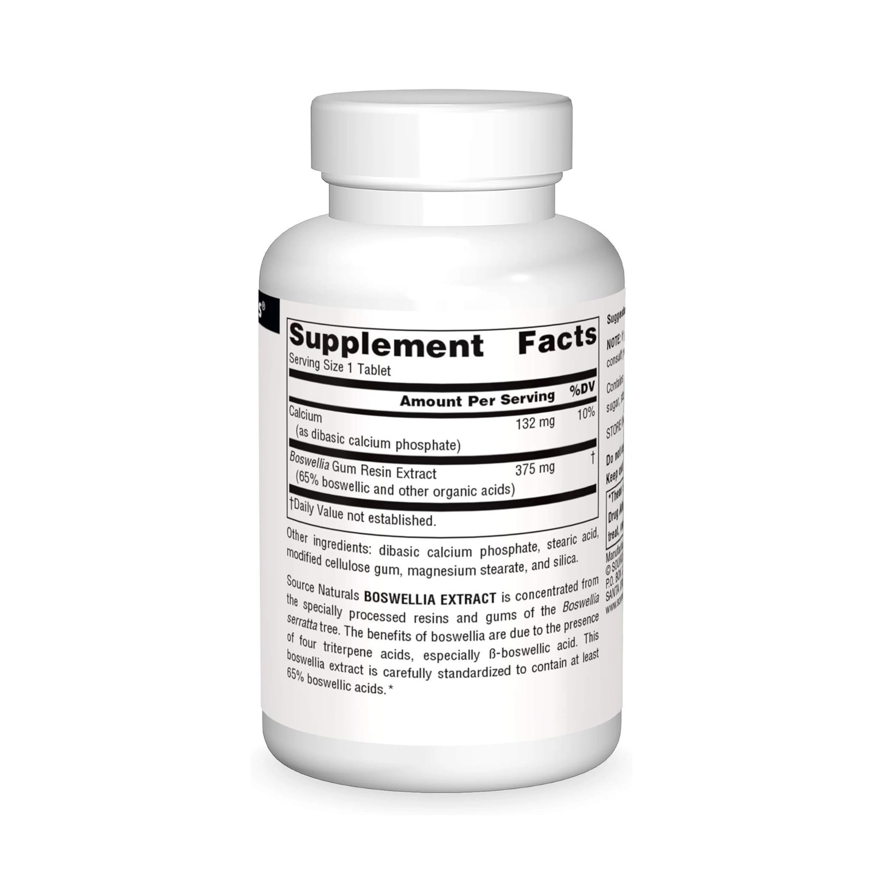 Source Naturals, Boswellia Extract, 50 Tablets
