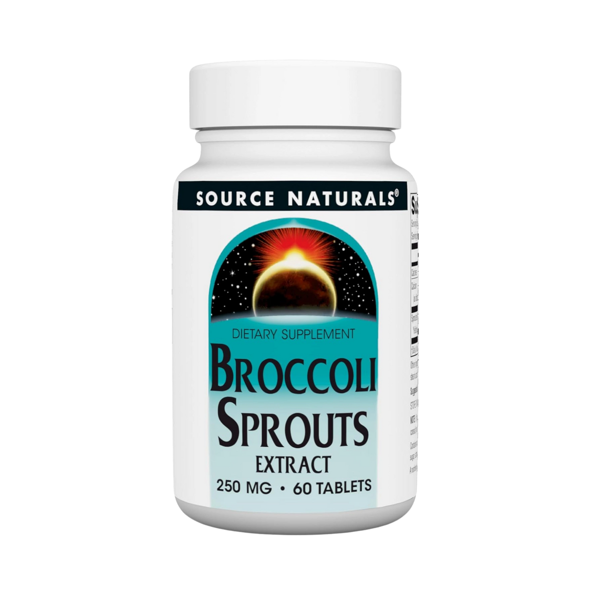 Source Naturals, Broccoli Sprouts Extract, 250 Mg, 60 Tablets