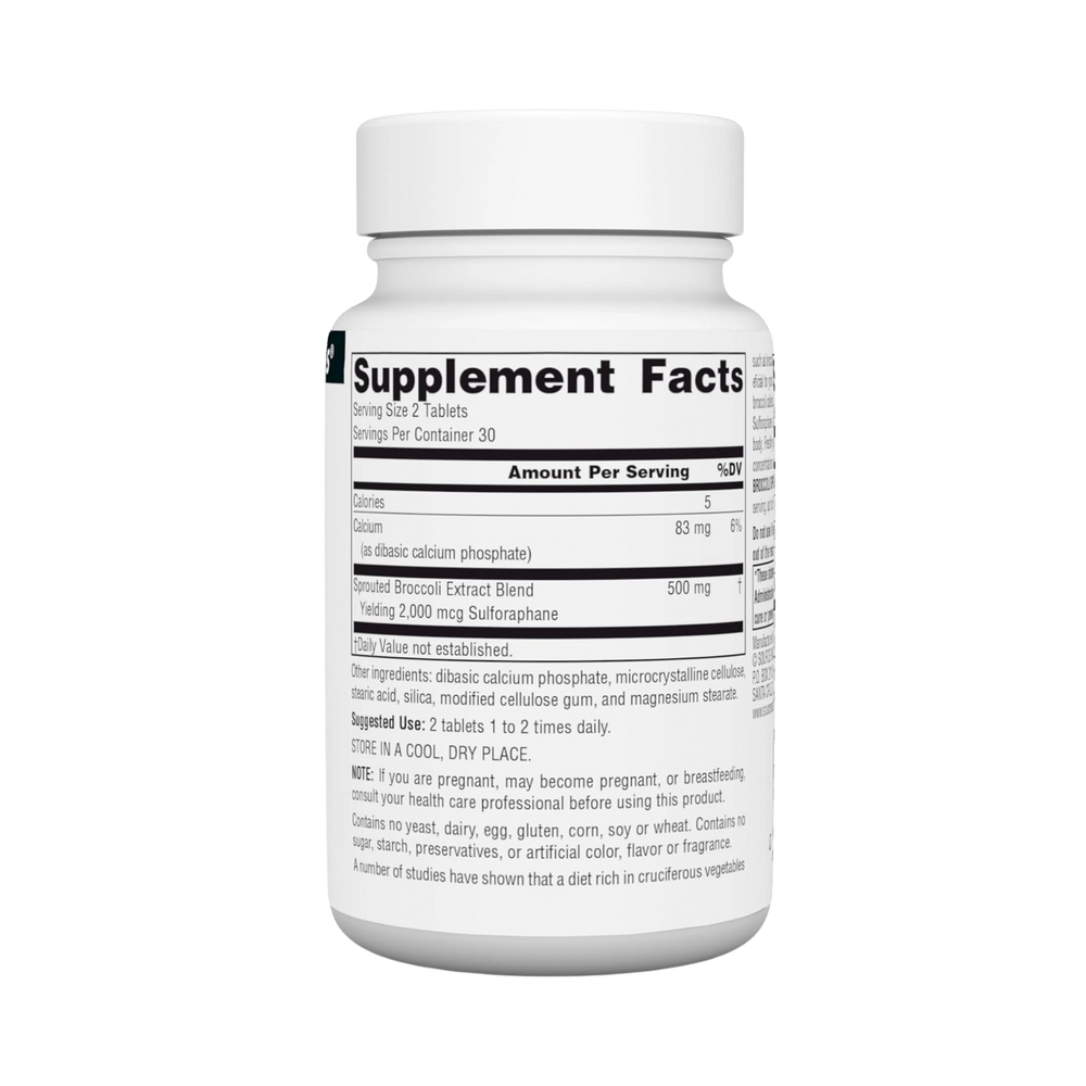 Source Naturals, Broccoli Sprouts Extract, 250 Mg, 60 Tablets