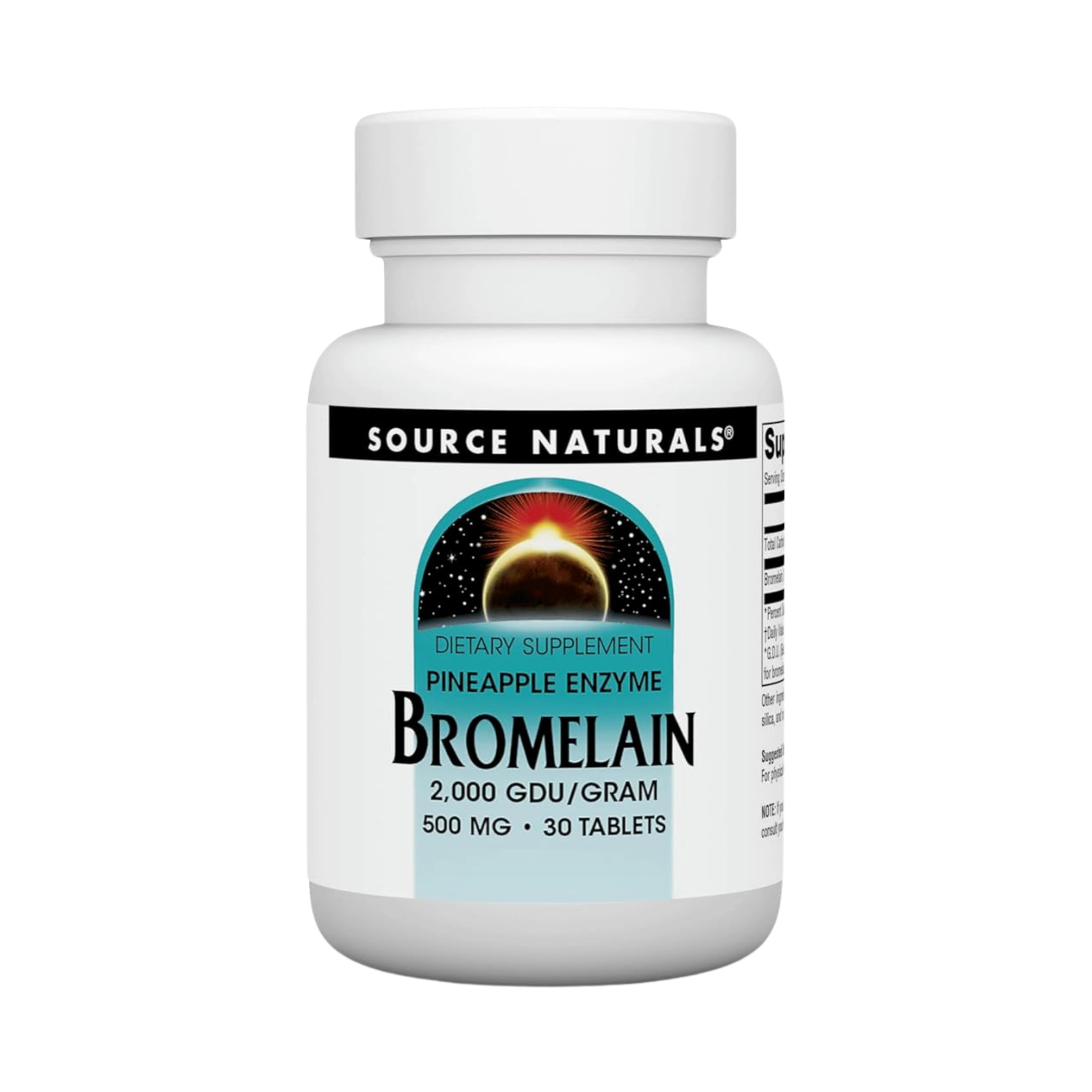 Source Naturals, Bromelain, 2000 GDU, 30 Tablets