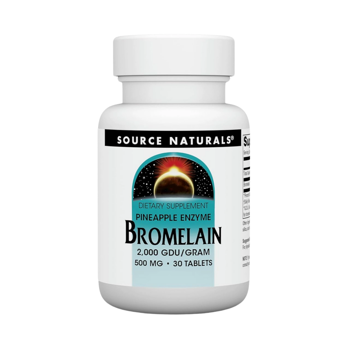 Source Naturals, Bromelain, 2000 GDU, 30 Tablets