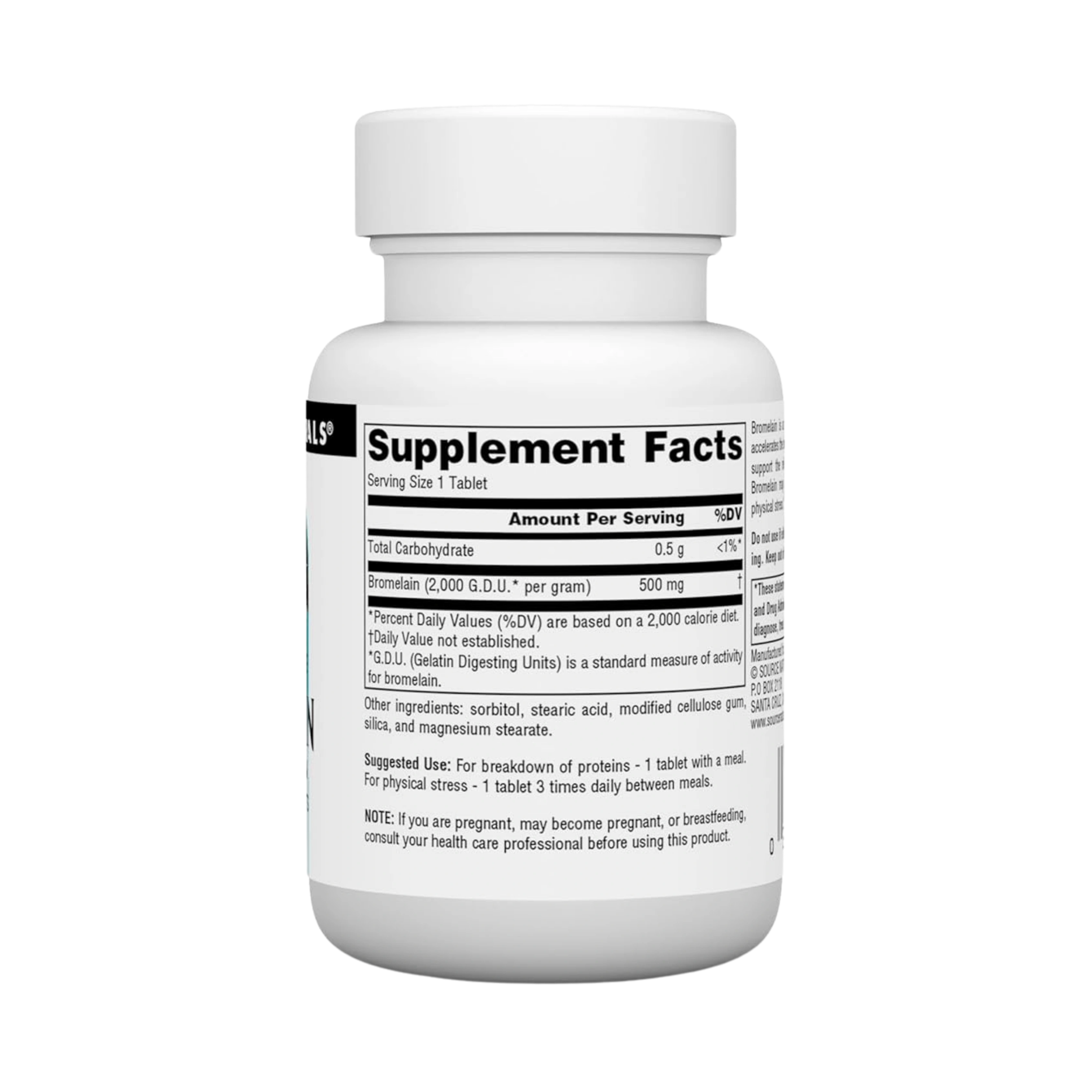 Source Naturals, Bromelain, 2000 GDU, 30 Tablets