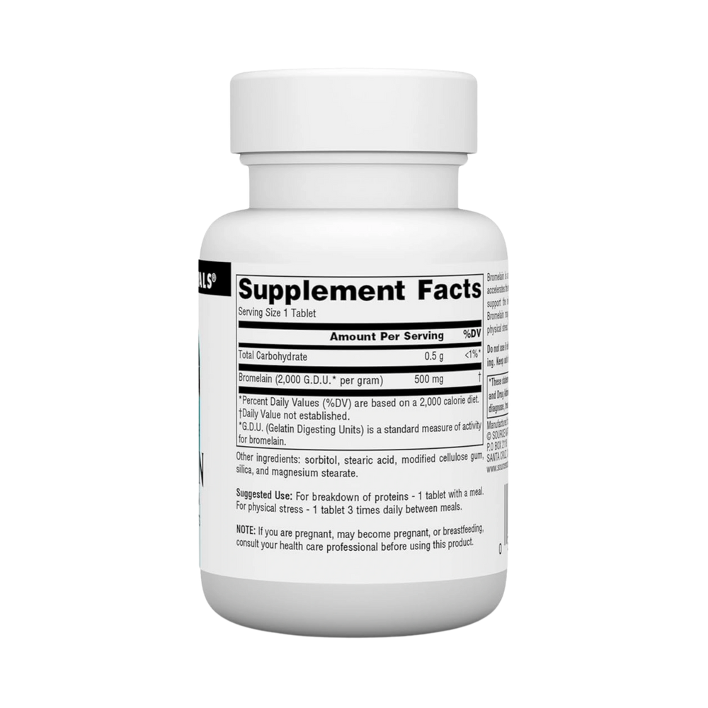 Source Naturals, Bromelain, 2000 GDU, 30 Tablets