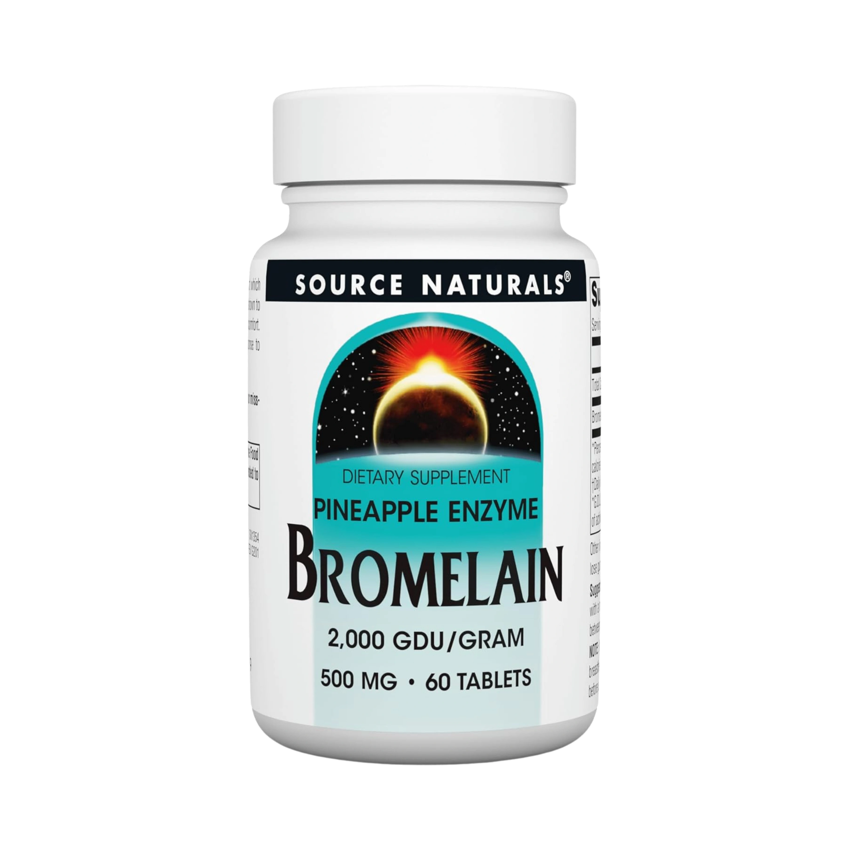 Source Naturals, Bromelain, 2000 GDU, 60 Tablets