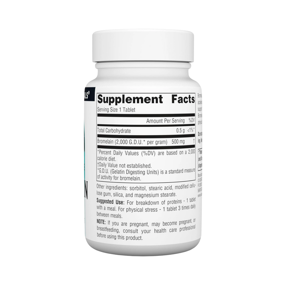 Source Naturals, Bromelain, 2000 GDU, 60 Tablets