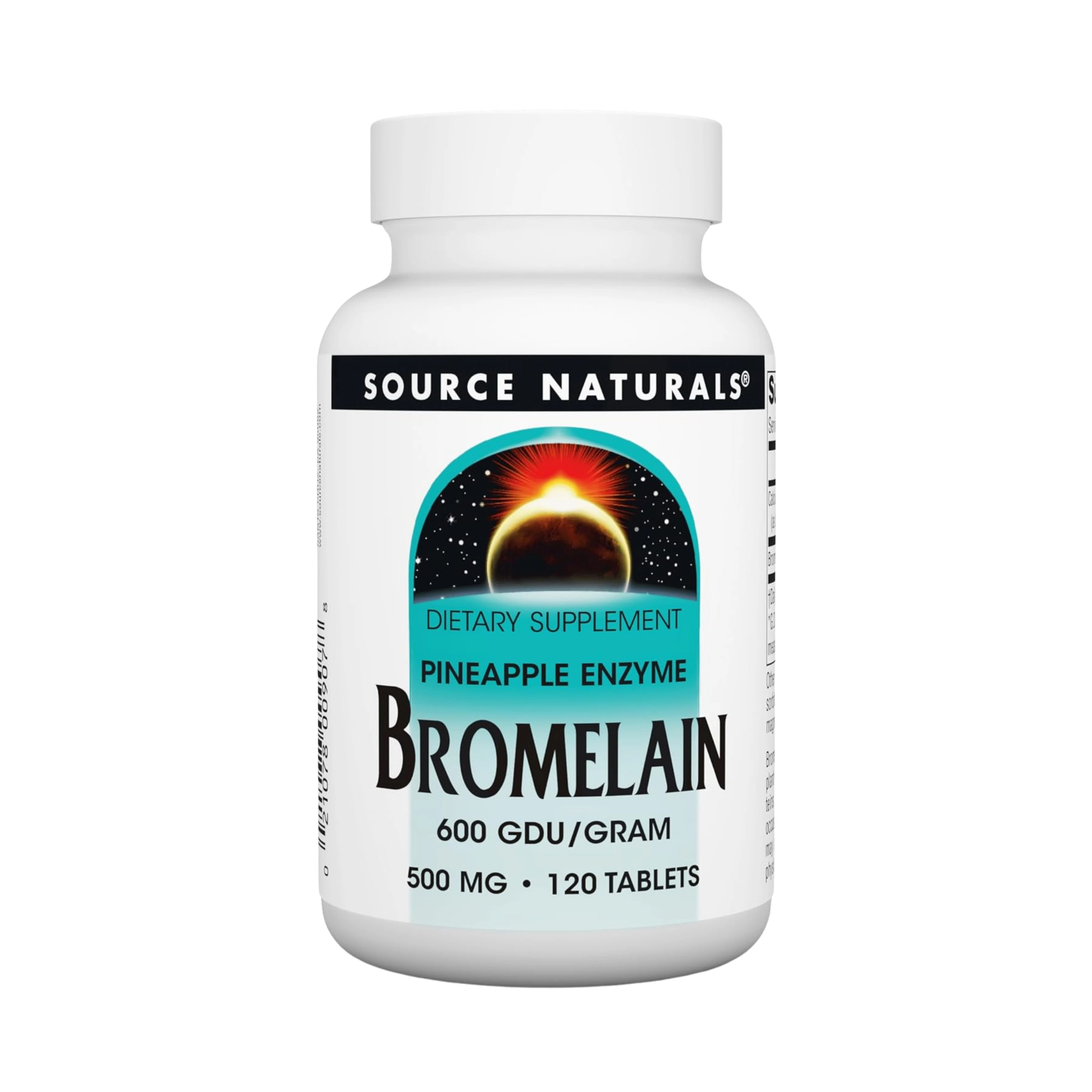 Source Naturals, Bromelain, 500 Mg, 120 Tablets