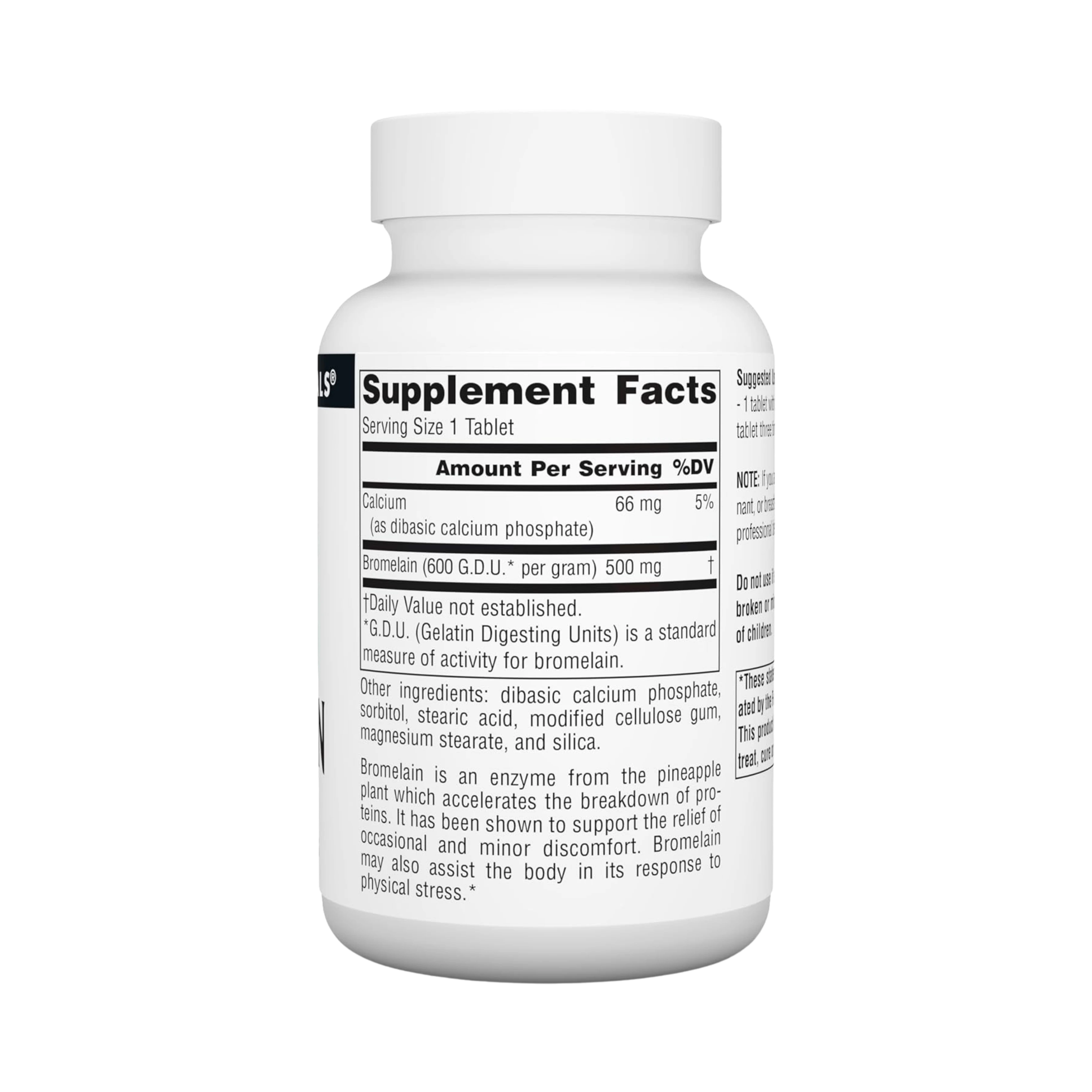 Source Naturals, Bromelain, 500 Mg, 120 Tablets
