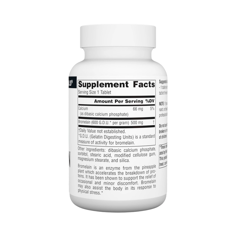Source Naturals, Bromelain, 500 Mg, 120 Tablets