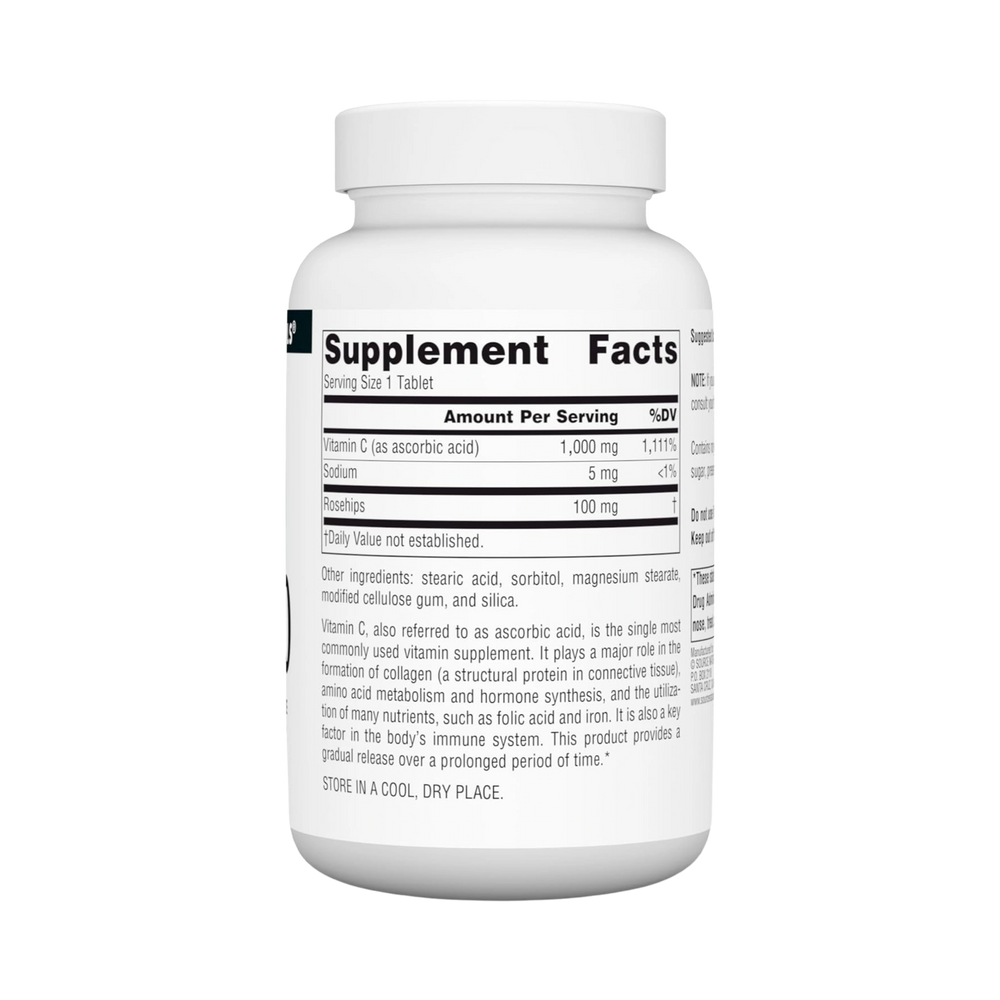 Source Naturals, C-1000, 1000 Mg, 100 Time Release Tablets