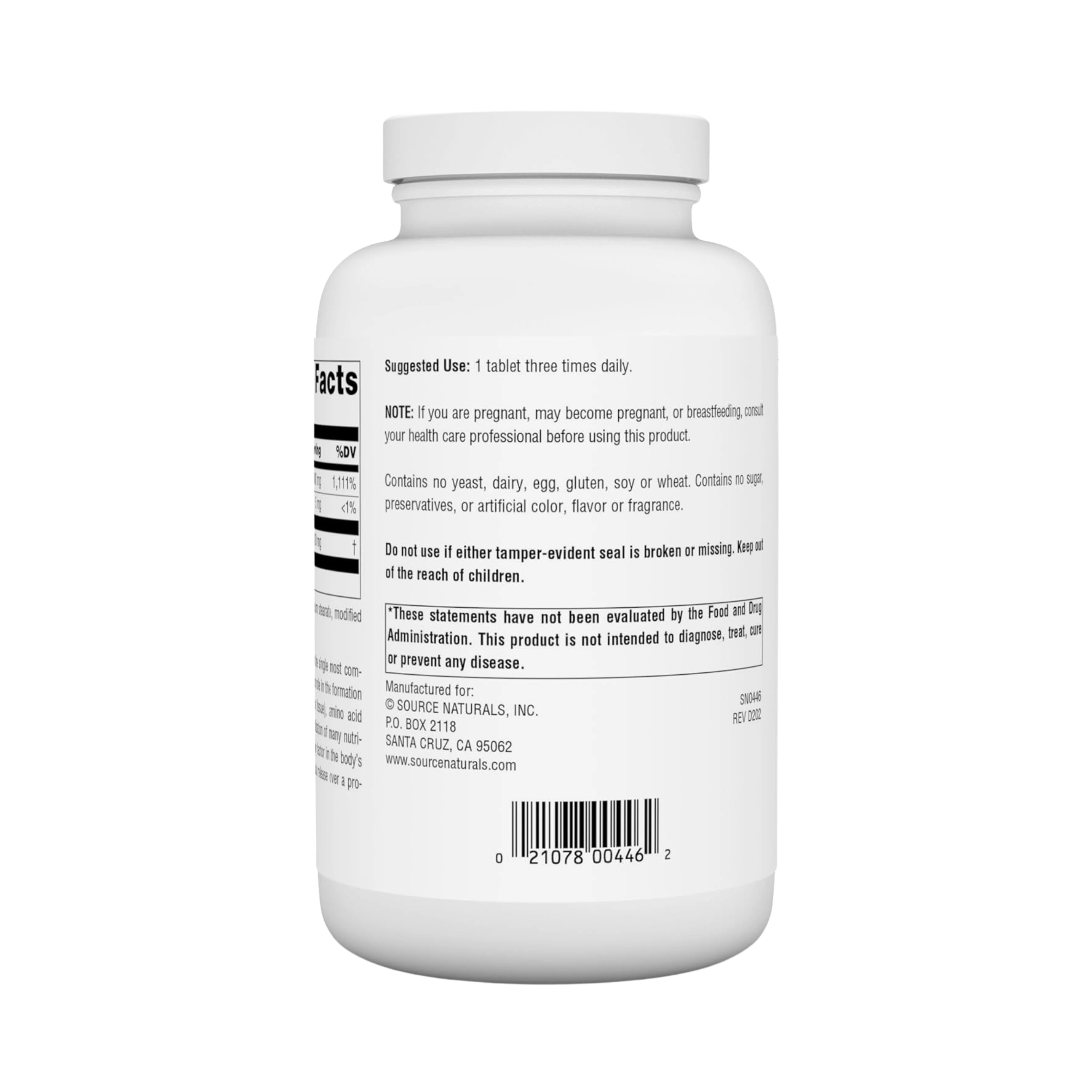 Source Naturals, C-1000, 1000 Mg, 250 Time Release Tablets