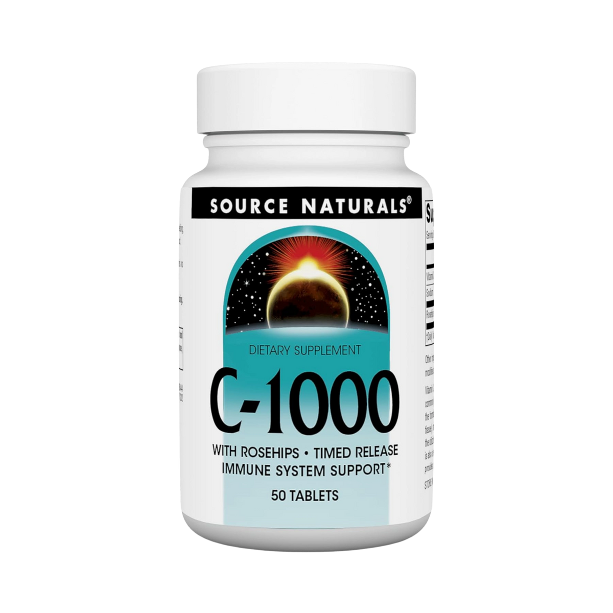 Source Naturals, C-1000, 1000 Mg, 50 Time Release Tablets