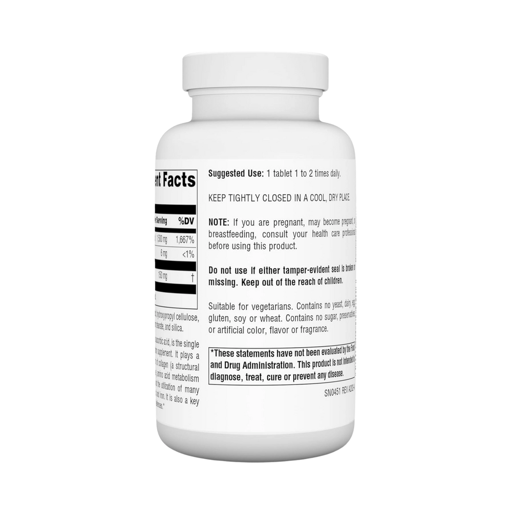 Source Naturals, C-1500, 1500 Mg, 100 Tablets