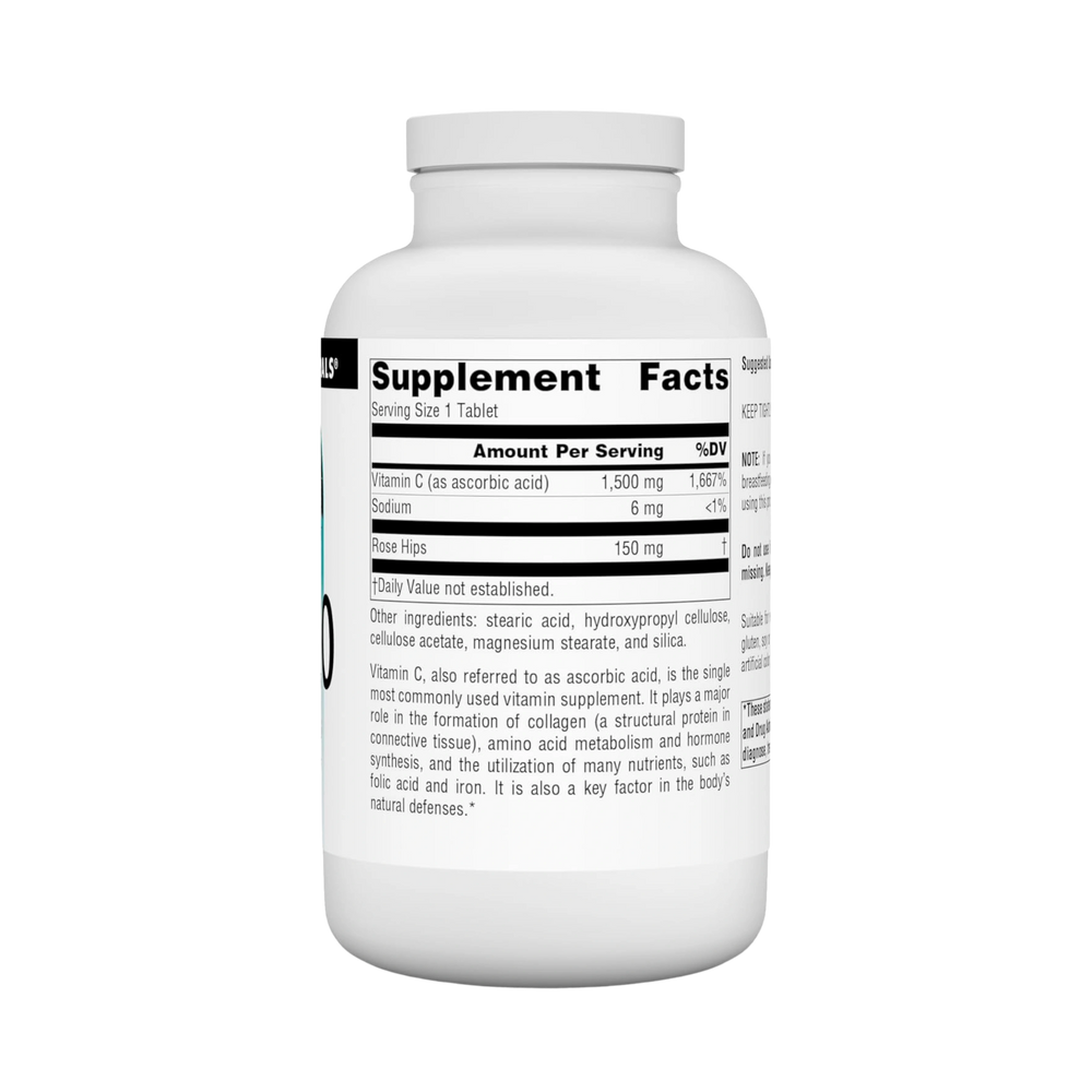 Source Naturals, C-1500, 1500 Mg, 250 Tablets