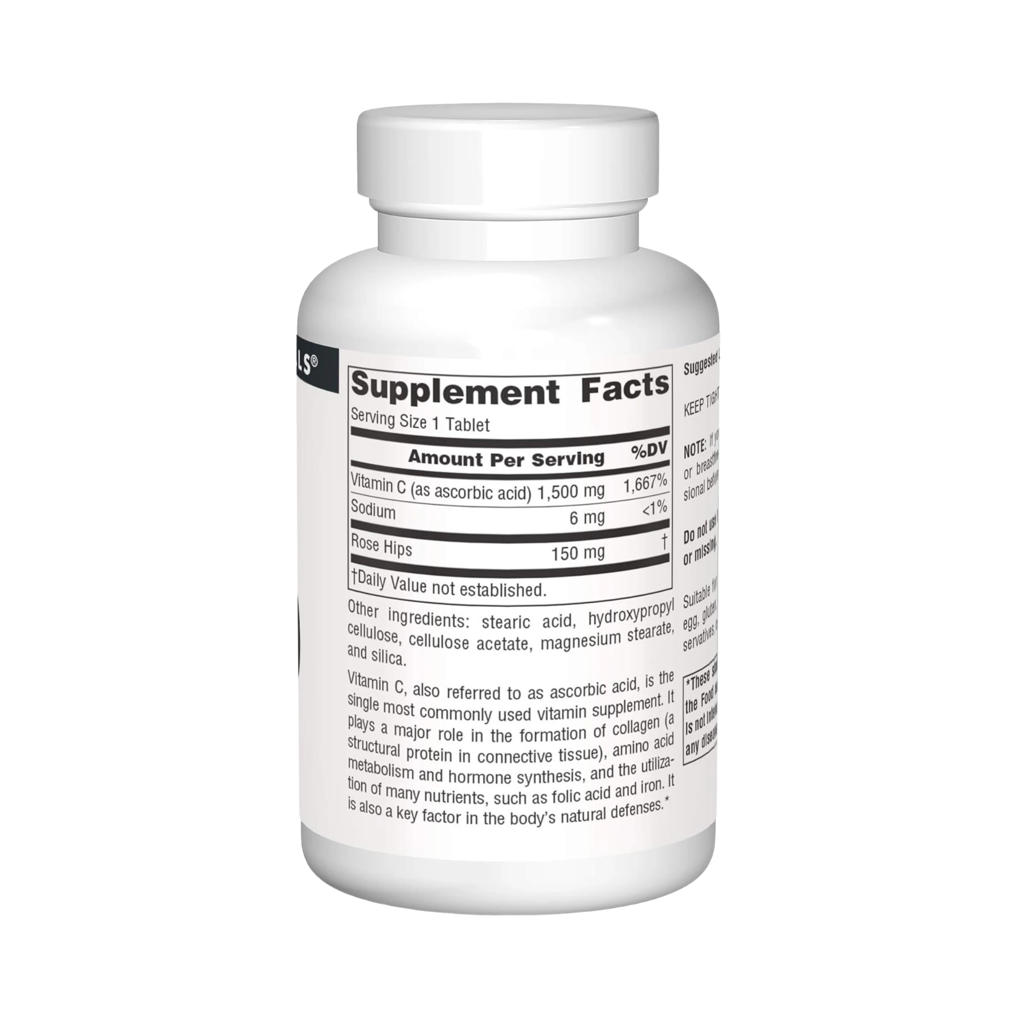 Source Naturals, C-1500, 1500 Mg, 50 Tablets