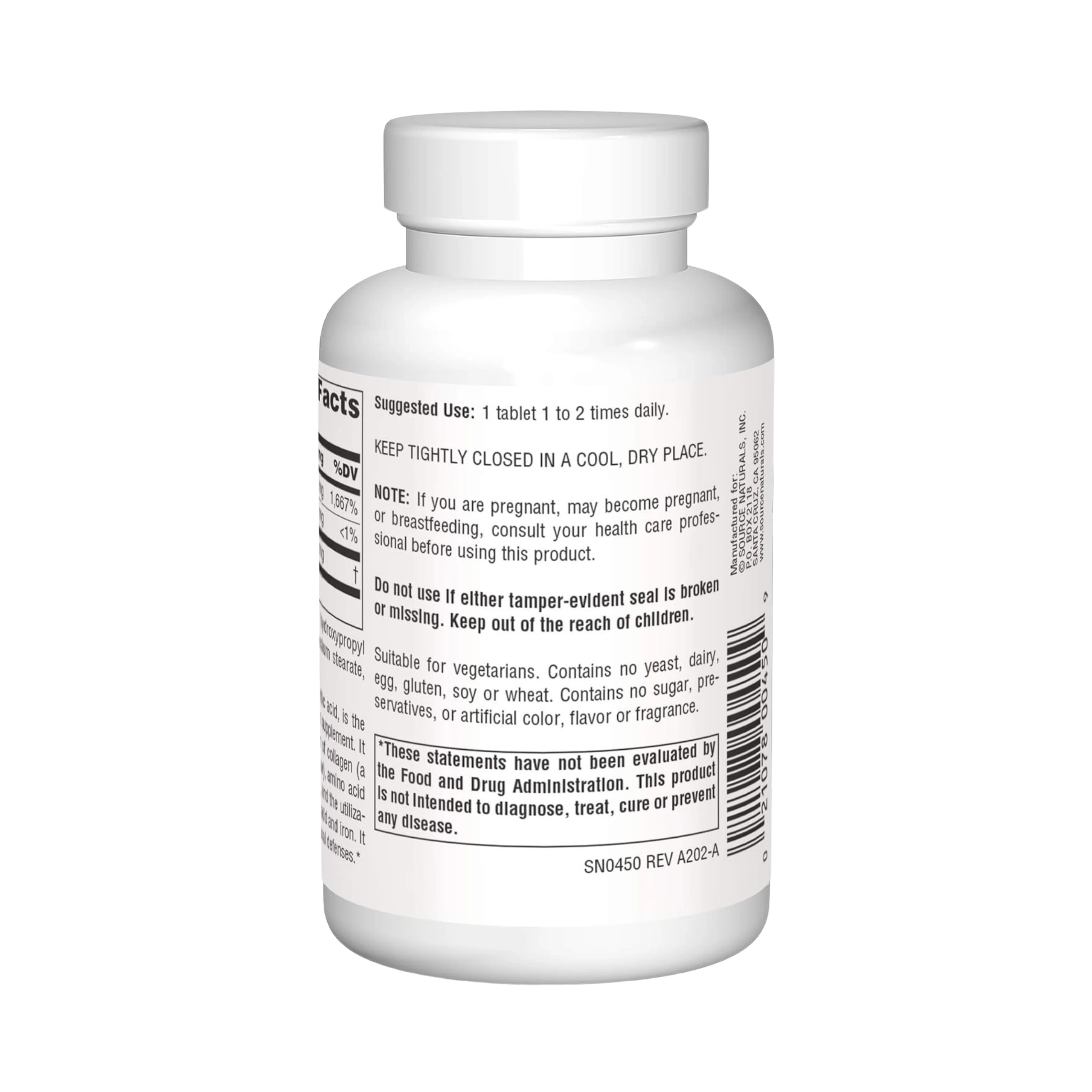 Source Naturals, C-1500, 1500 Mg, 50 Tablets