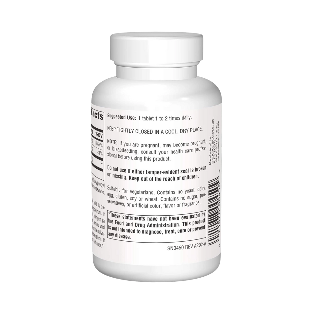 Source Naturals, C-1500, 1500 Mg, 50 Tablets