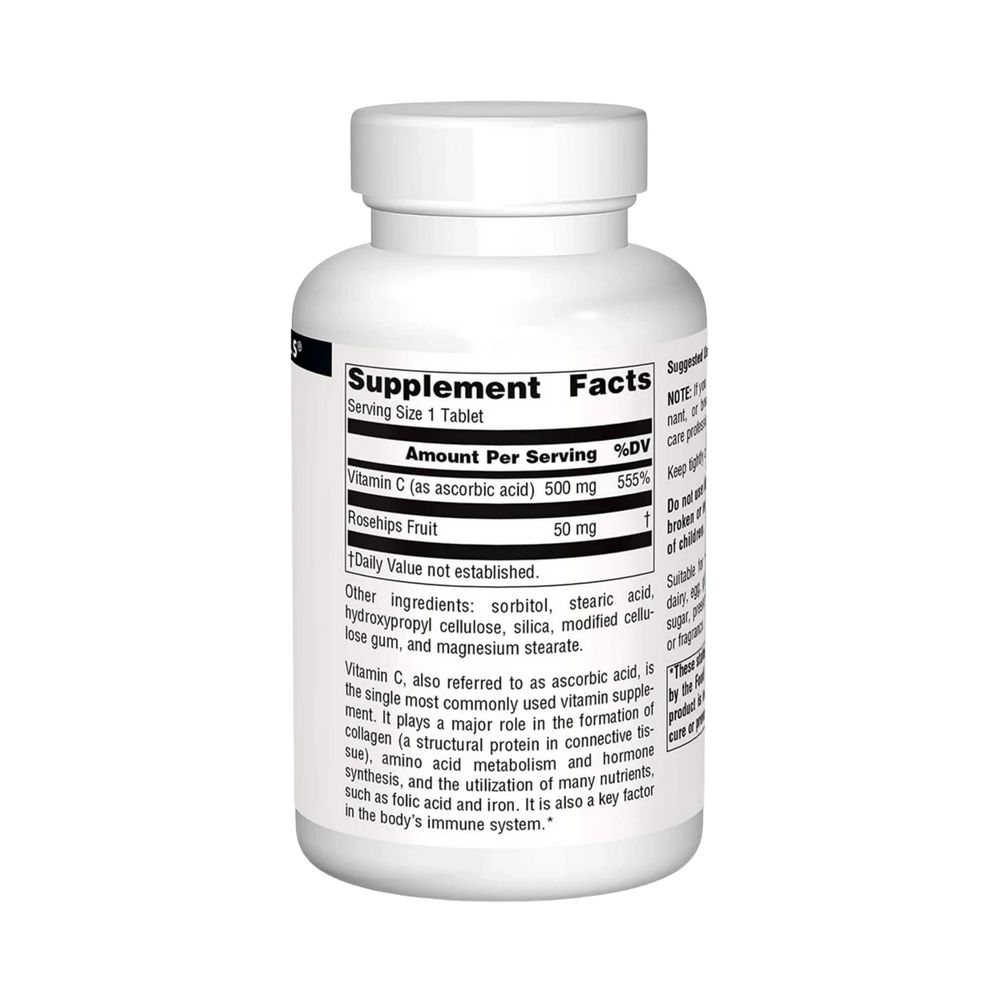 Source Naturals, C-500, 500 Mg, 50 Tablets